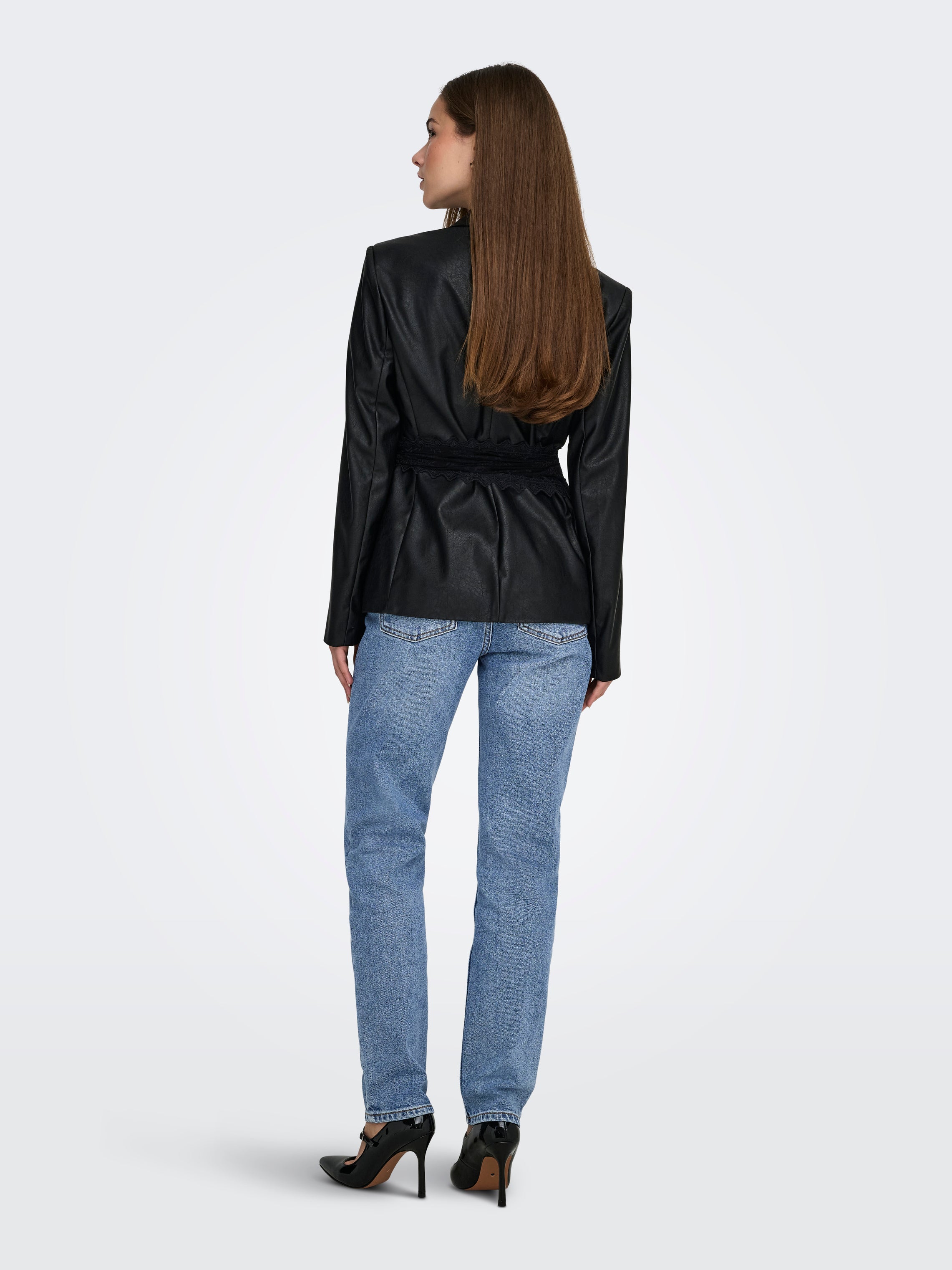 Jeans Only Emily Straight Cintura alta Largo 32 15195573