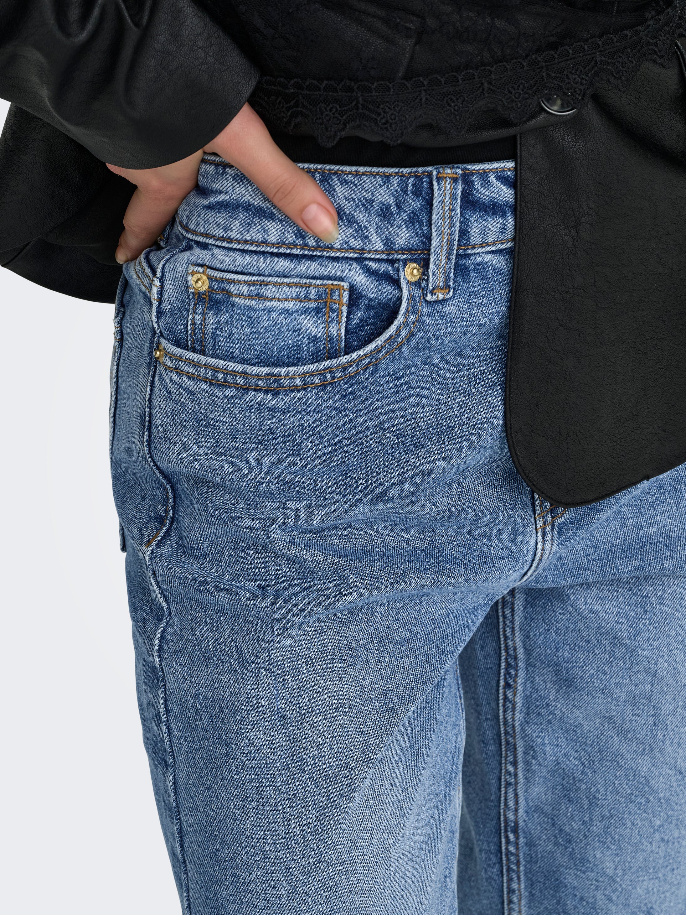 Jeans Only Emily Straight Cintura alta Largo 30 15195573