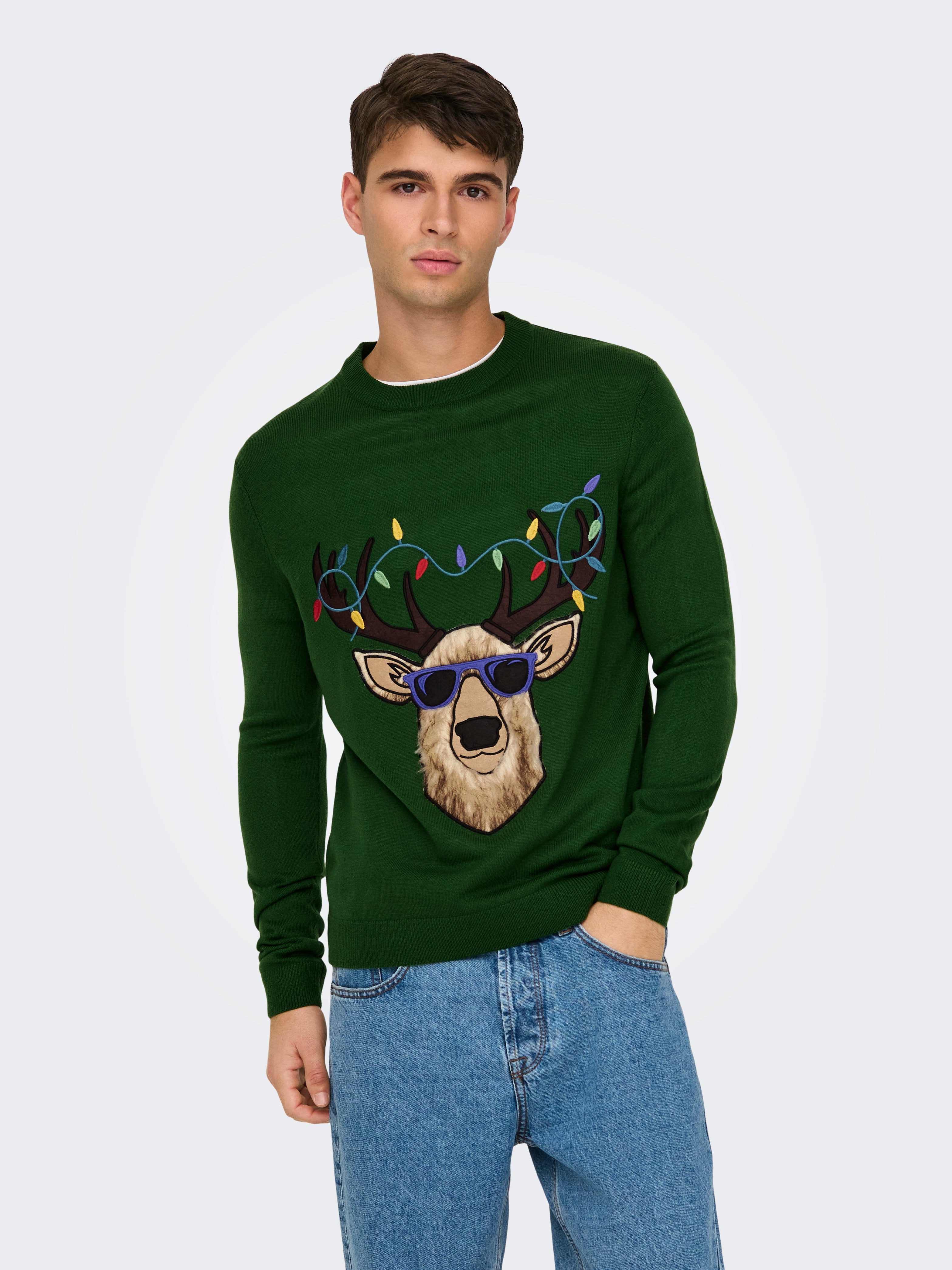 Abrigo Only Sons Xmas II 22031175