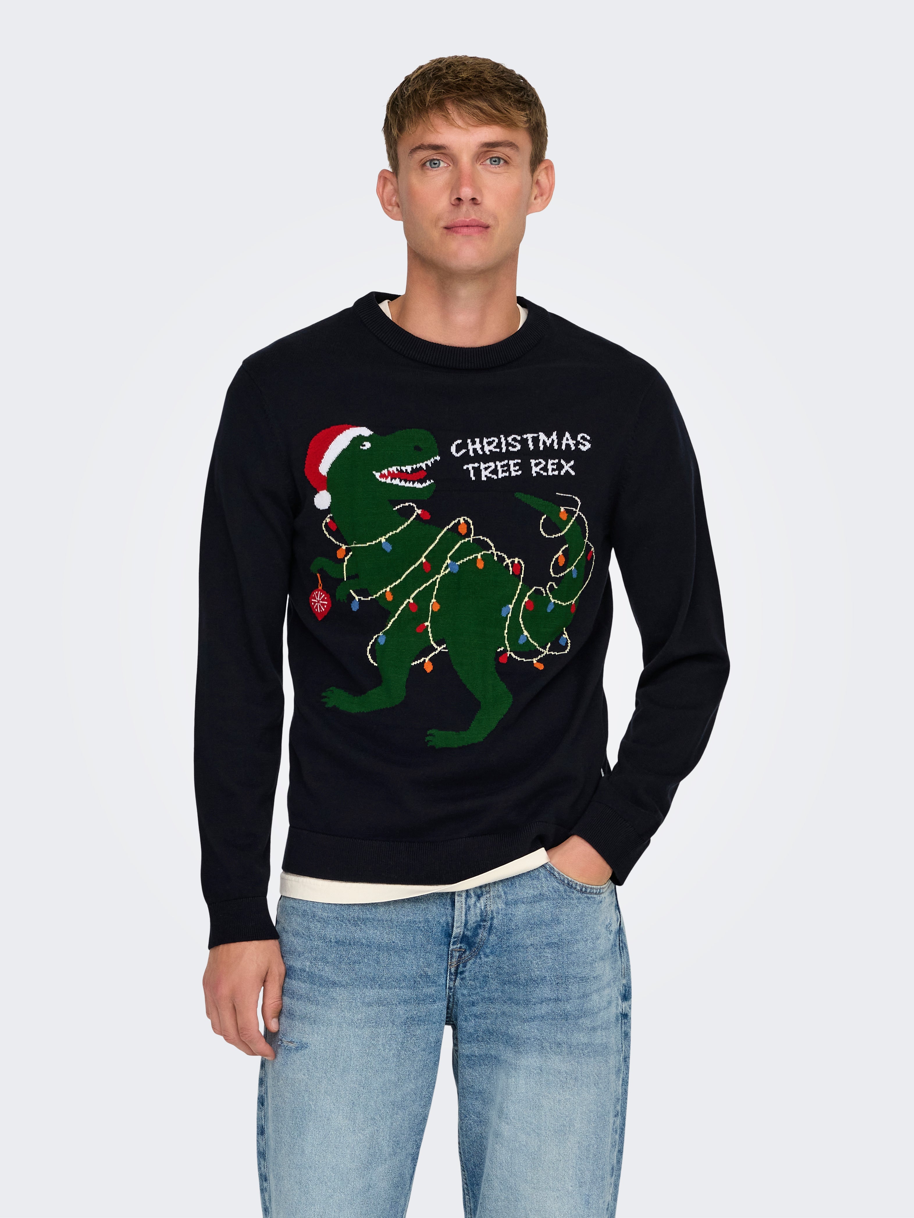 Abrigo Only Sons Xmas 22031173
