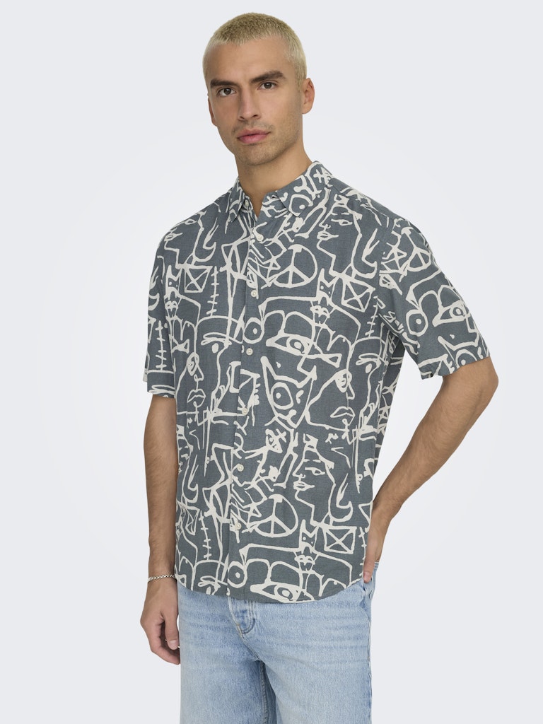 Camisa Only Sons Bud 22032130