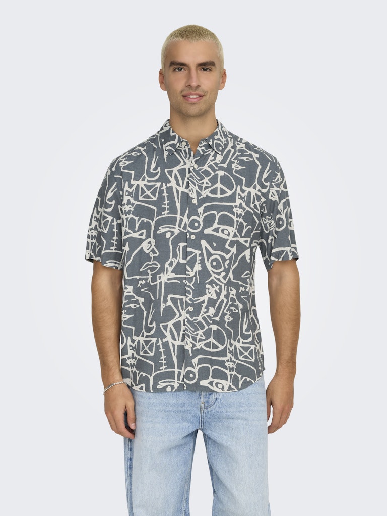 Camisa Only Sons Bud 22032130