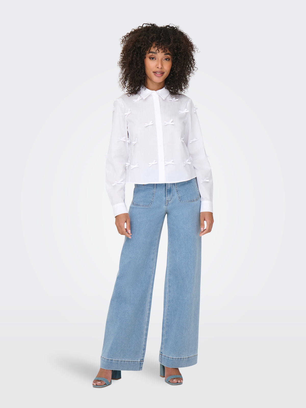 Jeans Only Madeline Wide Cintura alta Largo 32 15356697