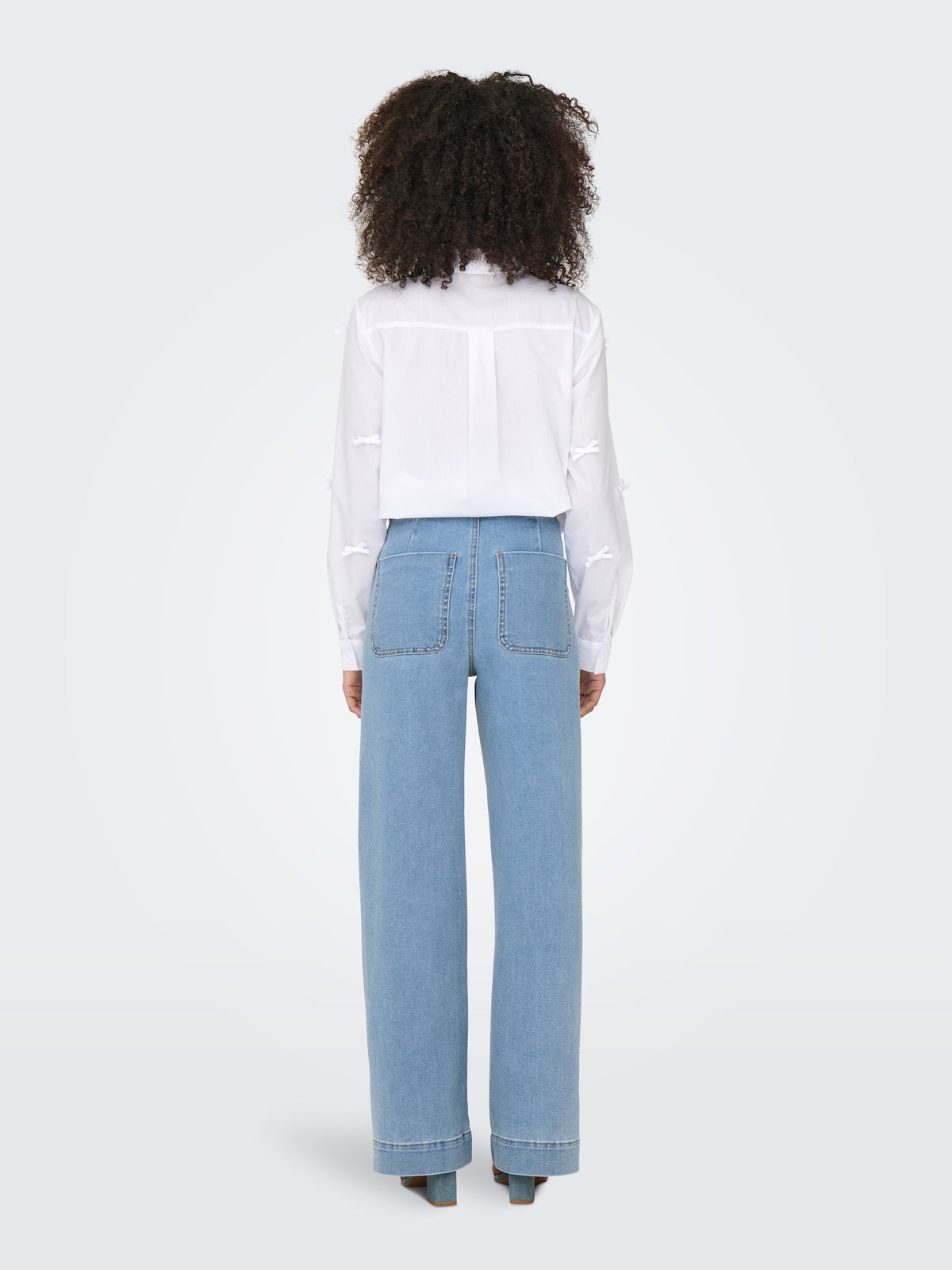 Jeans Only Madeline Wide Cintura alta Largo 32 15356697