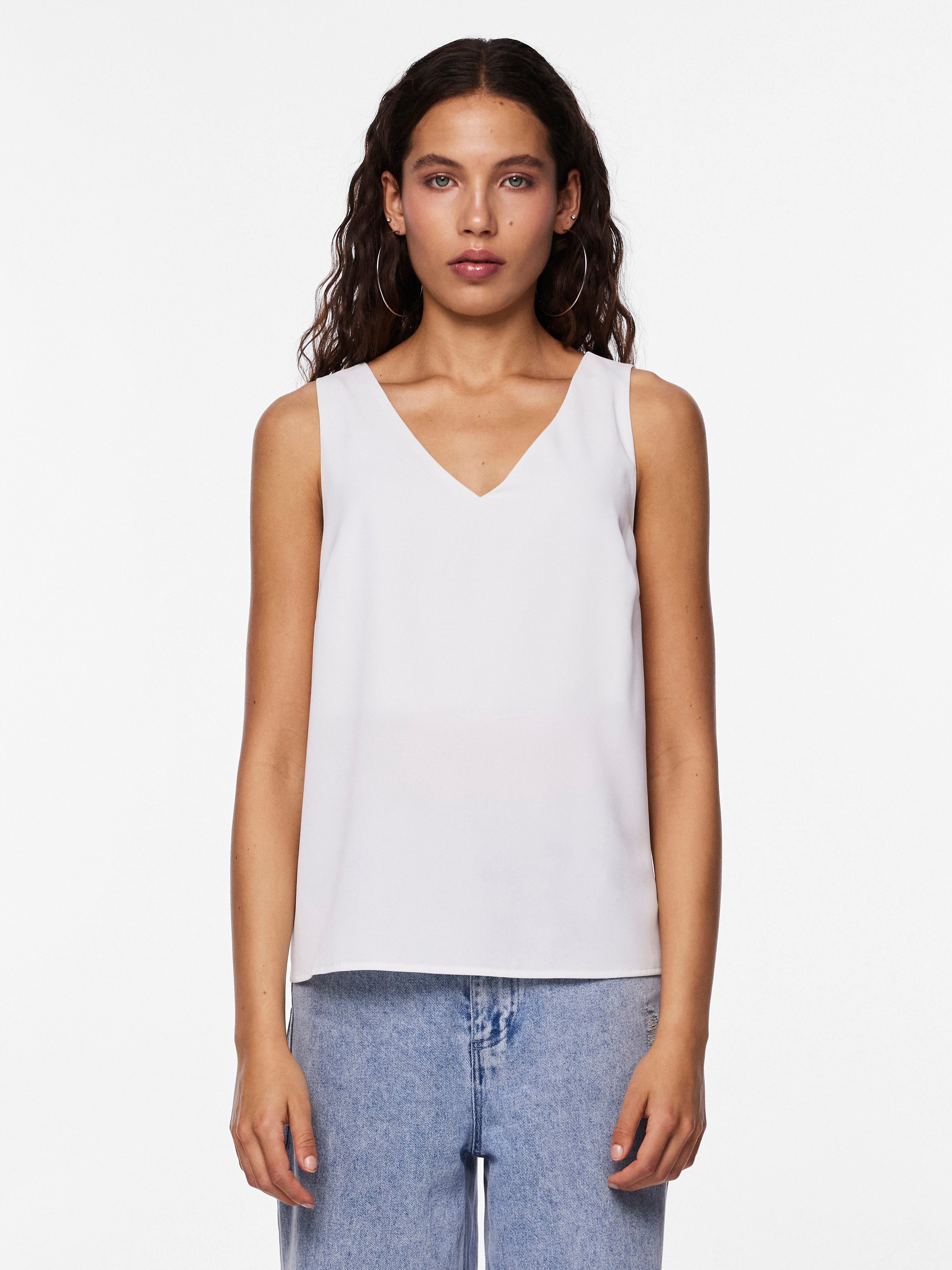 Blusa Pieces Franan 17146424