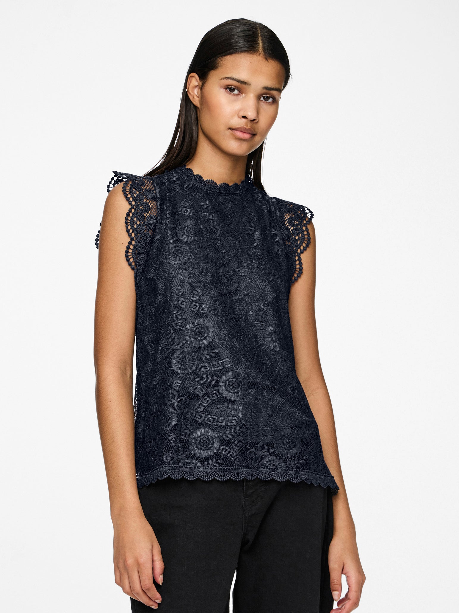 Blusa Pieces Olline 17120454