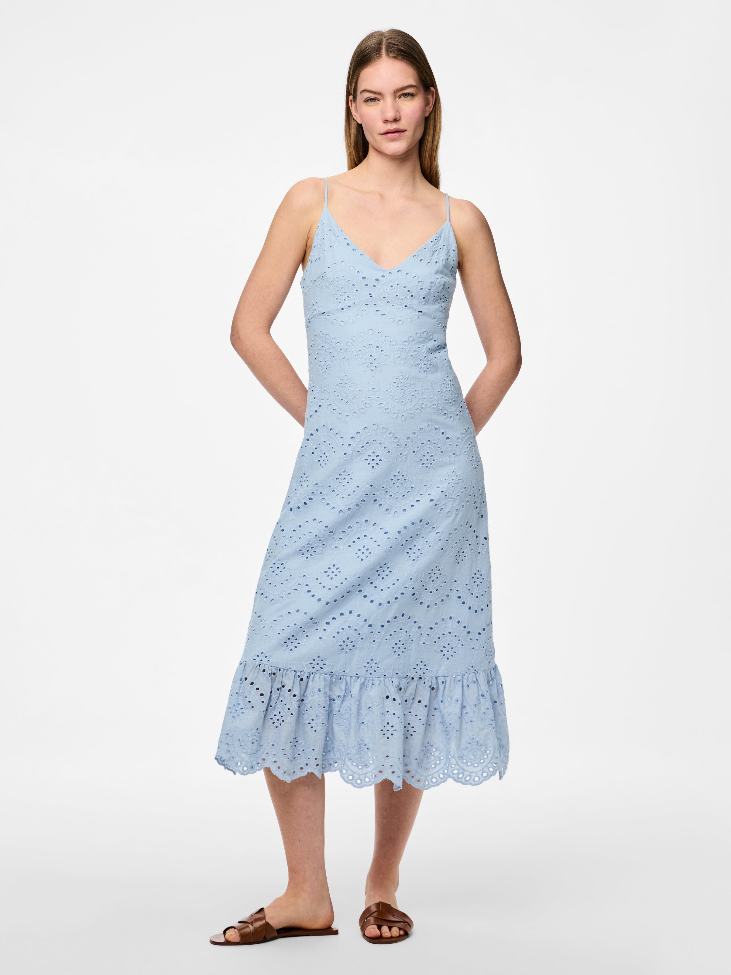 Vestido Pieces Vilde 17156565