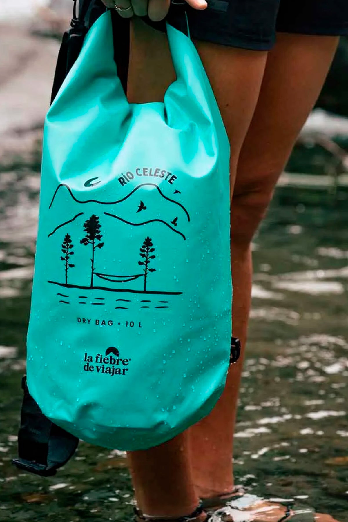 Dry bag La Fiebre de Viajar Río Celeste DBLFV