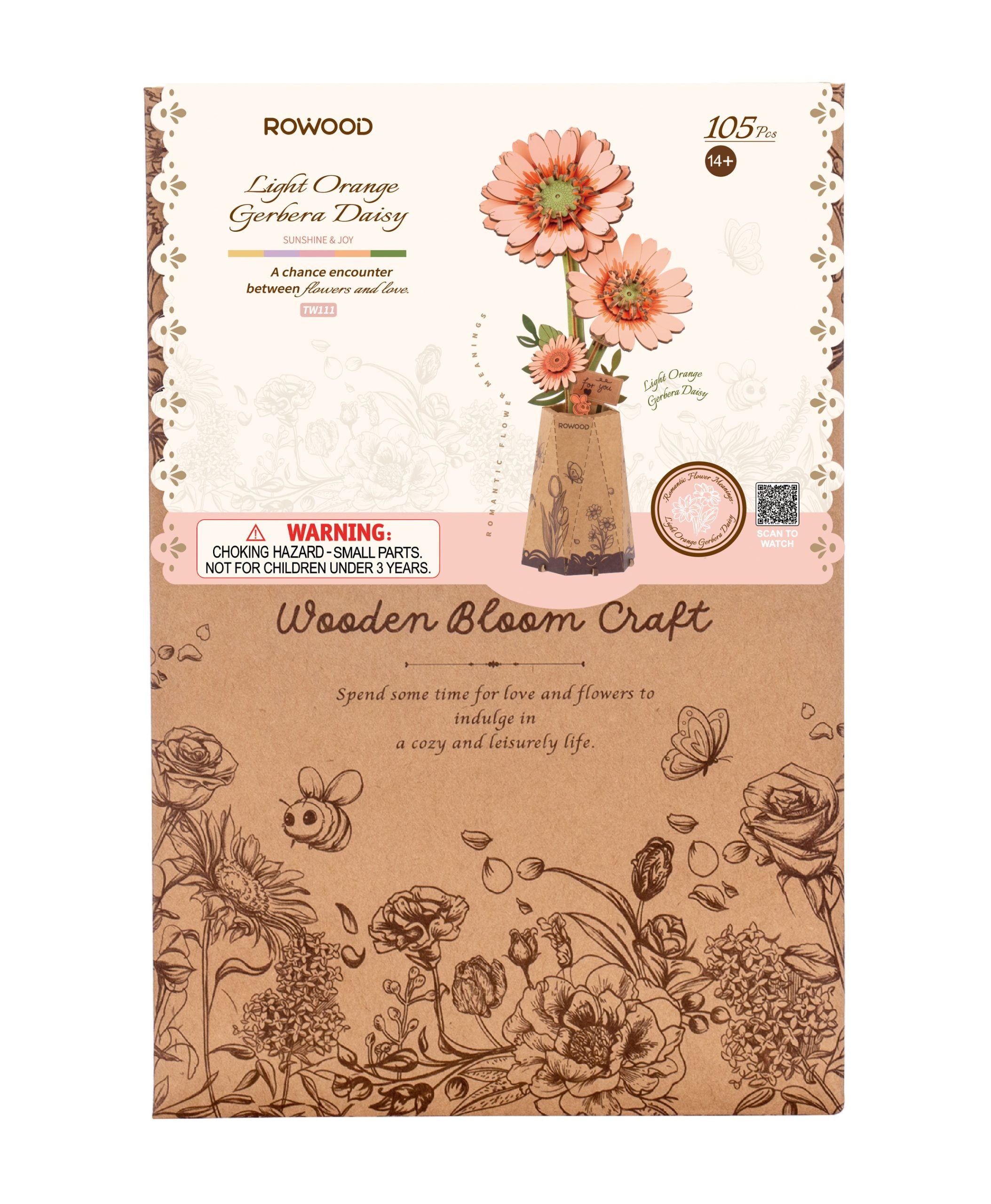Puzzle Wonden Bloom Craft Gerbera daisy TW111