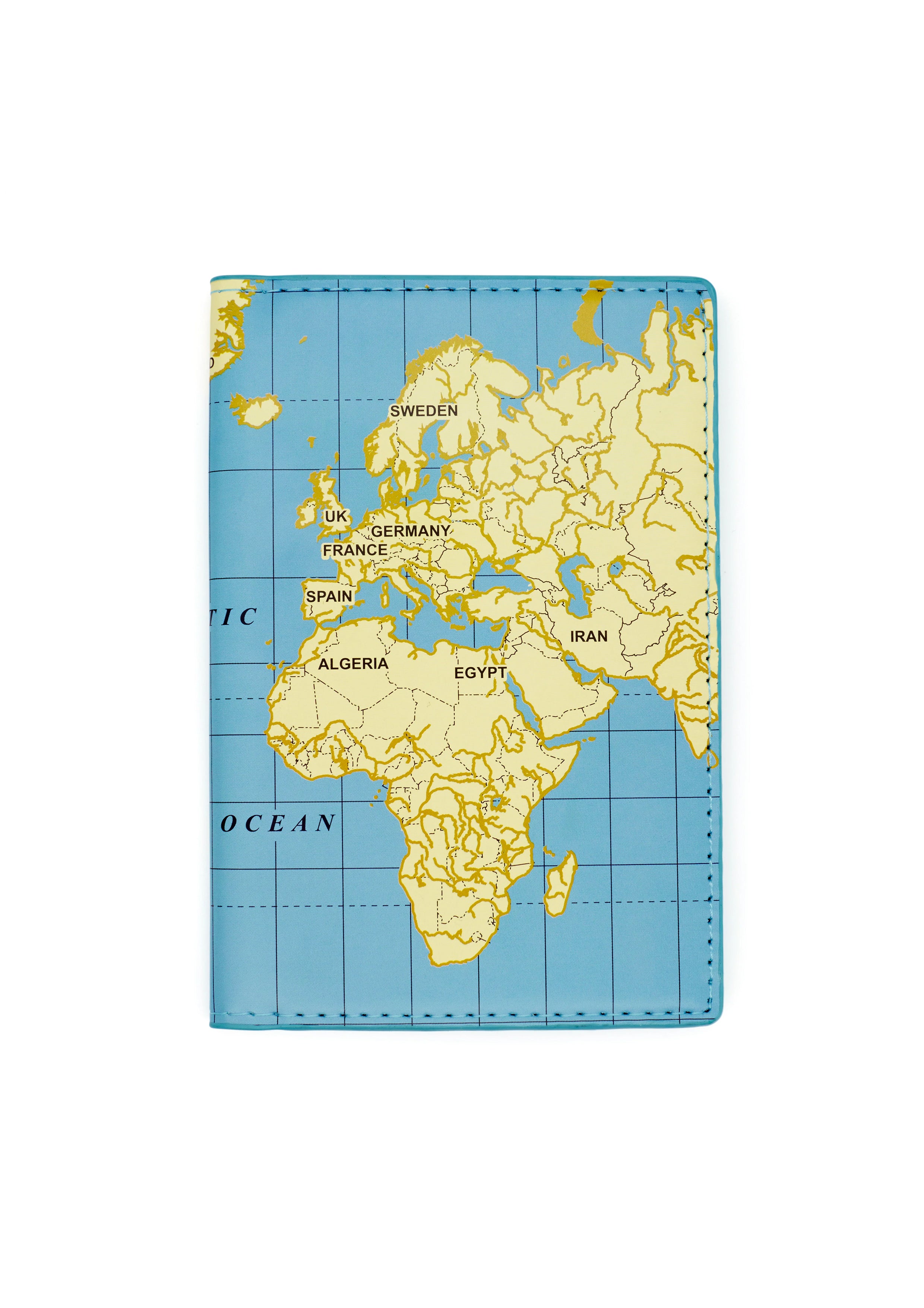 Estuche Para Pasaporte Map Passport Cover TT53