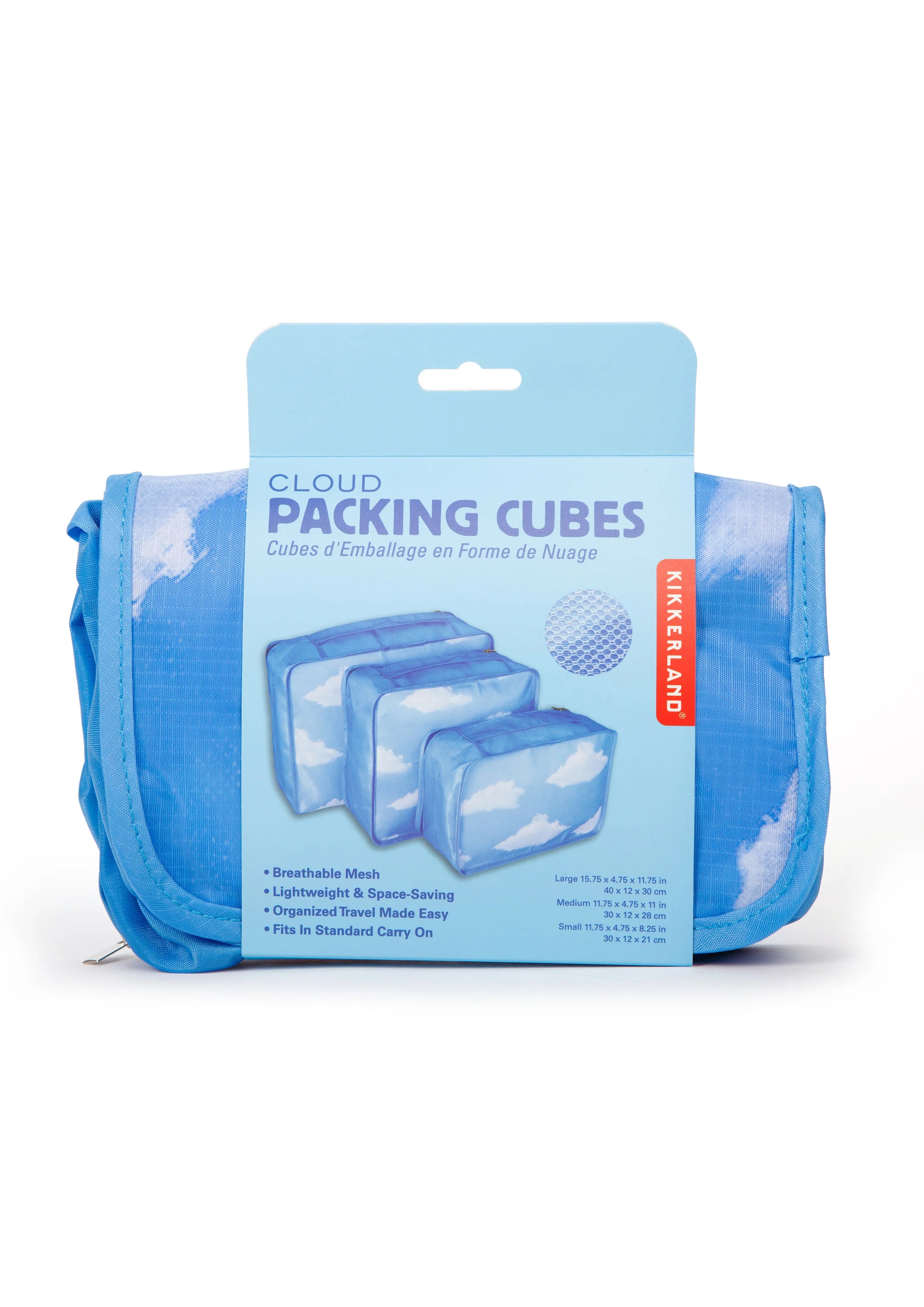 Set 3 Bolsas Organizadoras De Viaje Nubes TT66