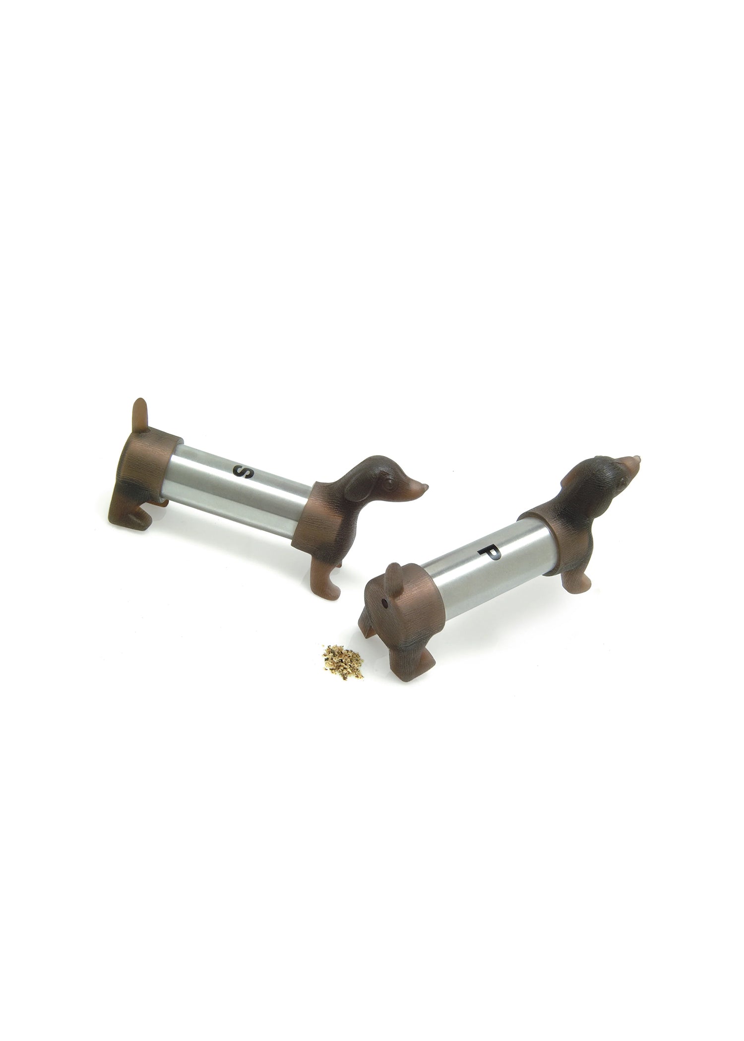 Salero y pimentero Dachshund Kikkerland SP017