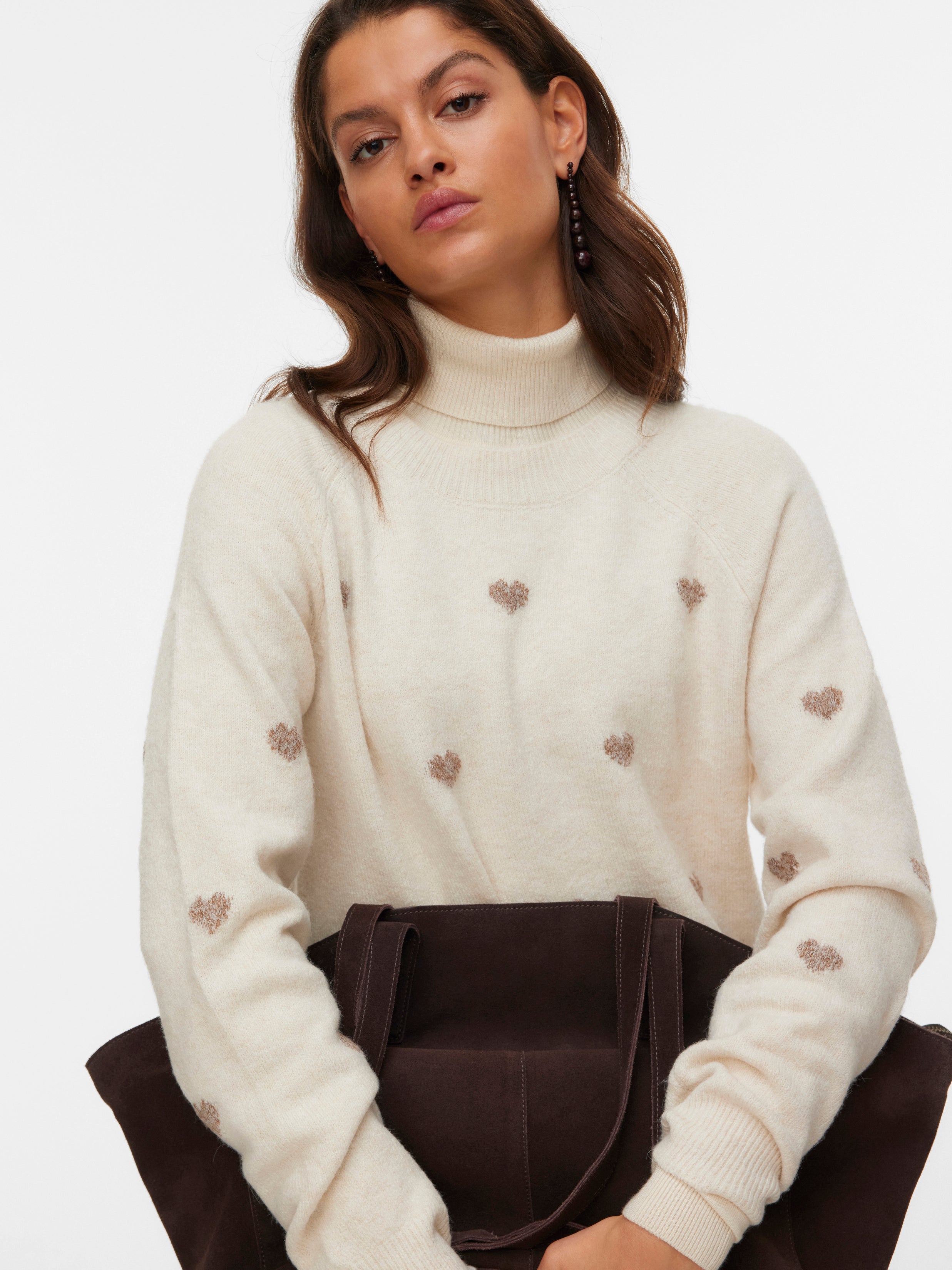 Abrigo Vero Moda Doffy Intarsia 10330790