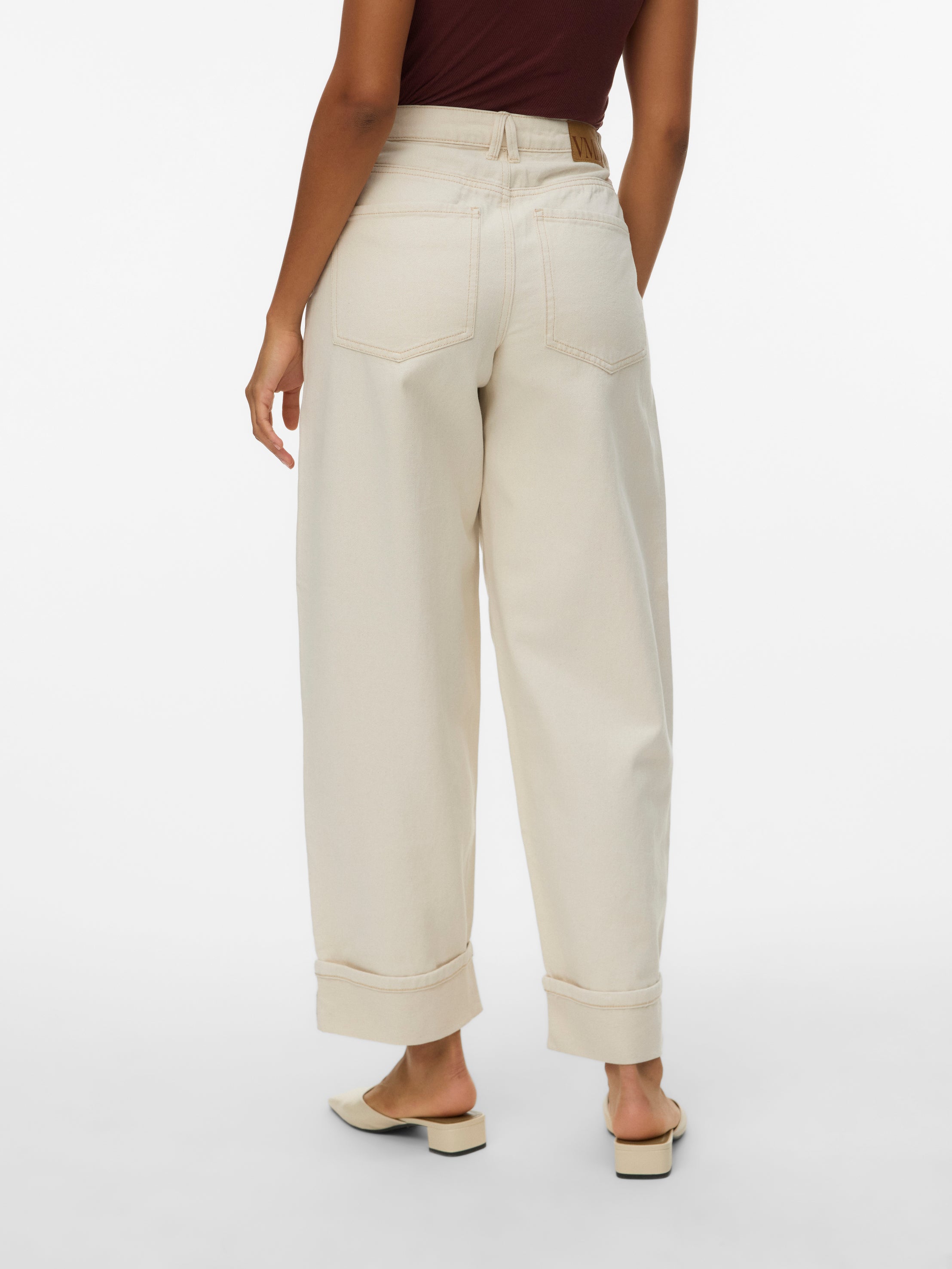 Jeans Vero Moda Zelda Barrel Fit Cintura Alta Largo 30 10339347