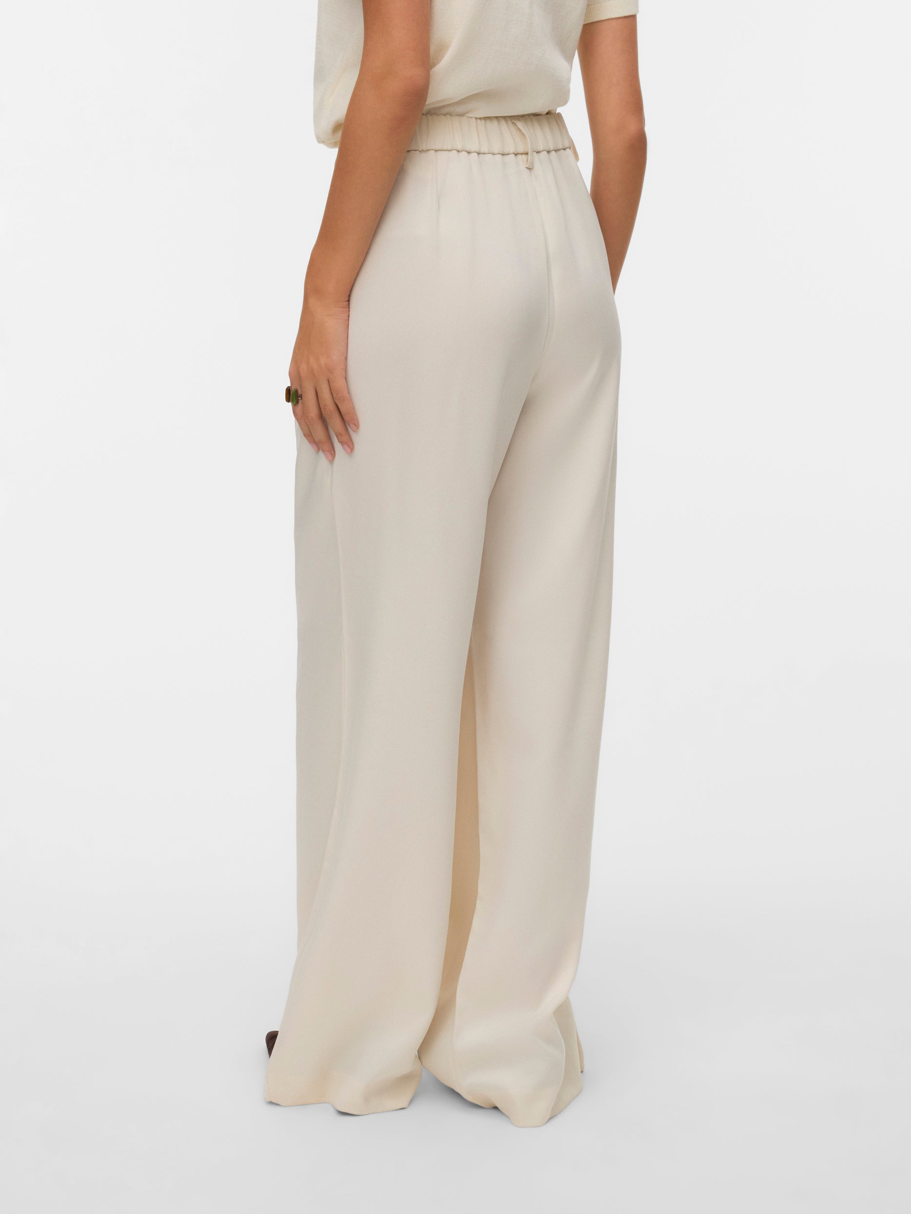 Pantalón Vero Moda Steffi Wide Fit Cintura Media Largo 32 10340465