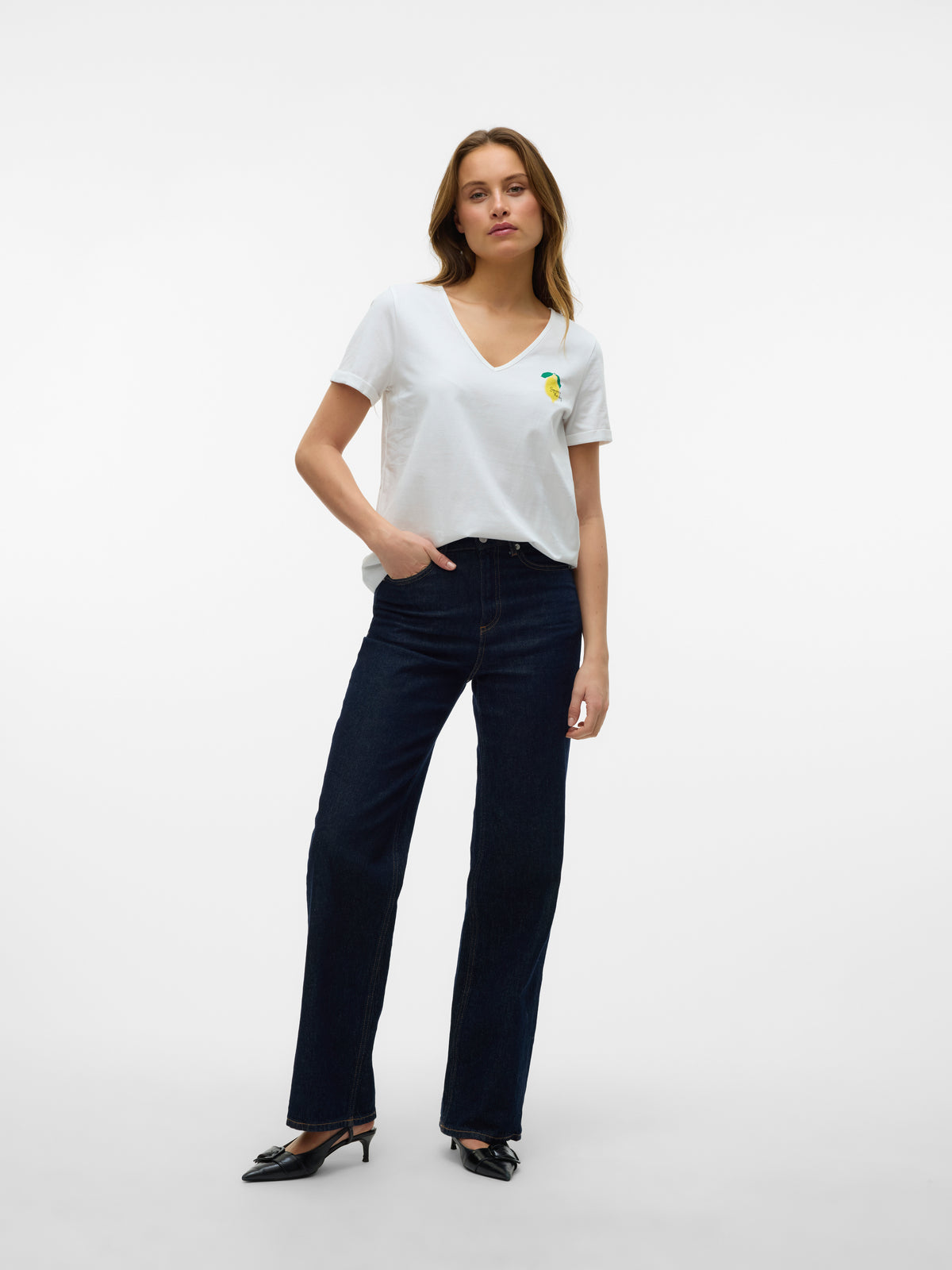 Tshirt Vero Moda Bitona (Lime) 10329476
