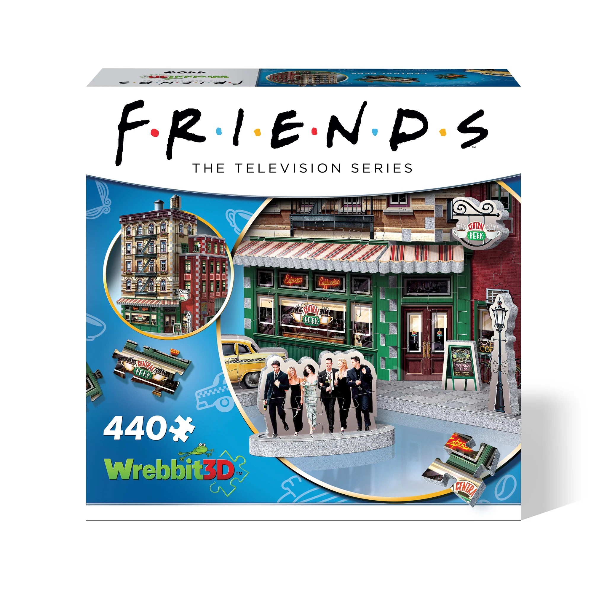 Rompecabezas 3D Central Perk Wrebbit W3D-1015