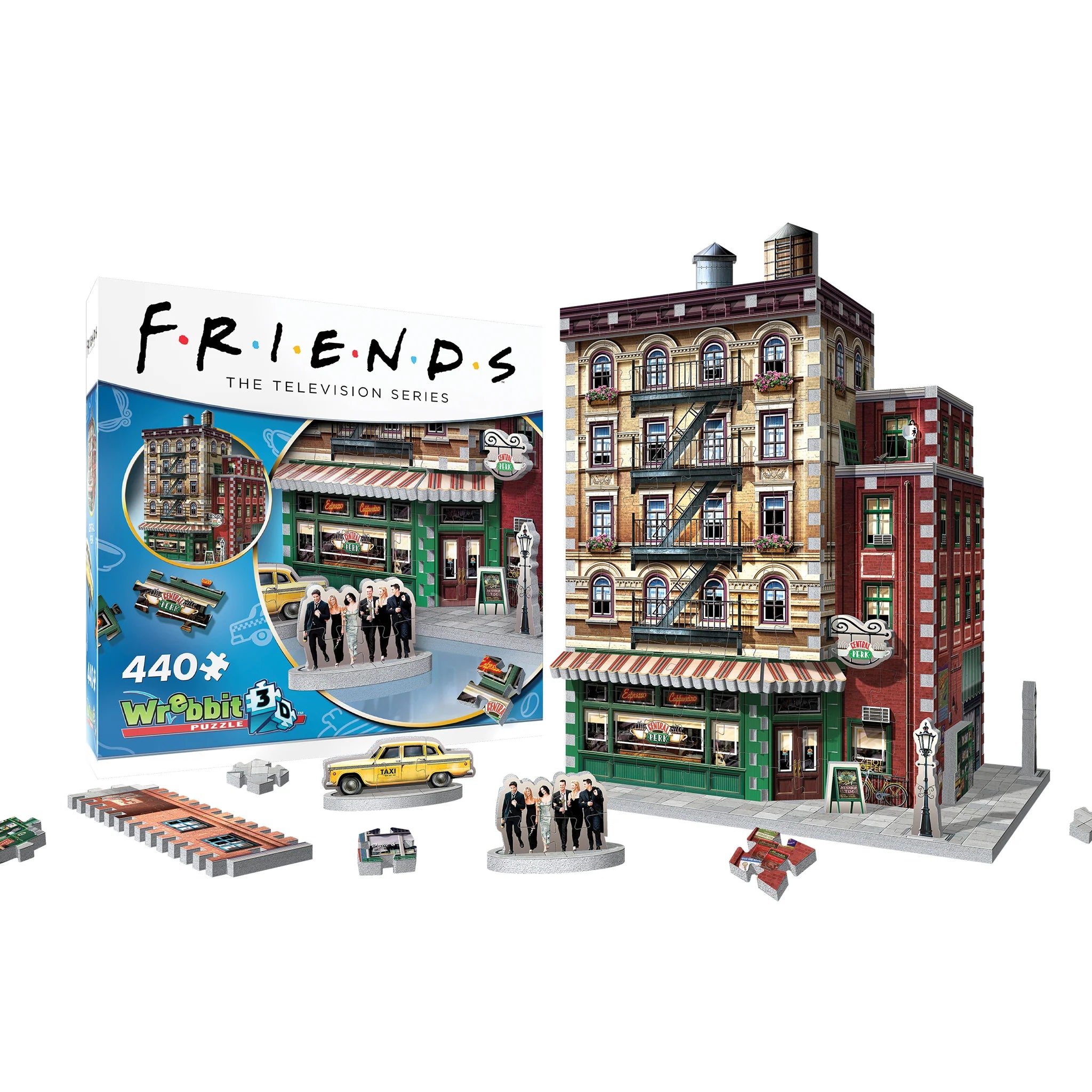 Rompecabezas 3D Central Perk Wrebbit W3D-1015