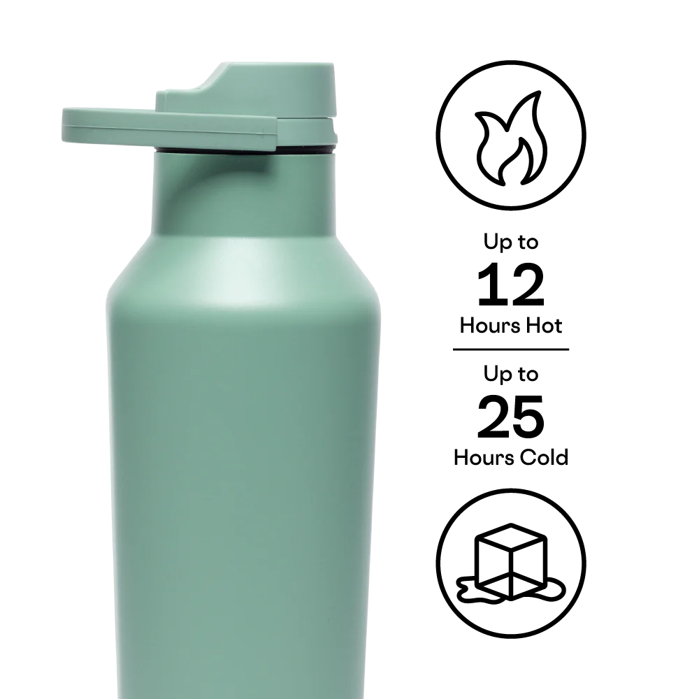 Botella Corkcicle Sport Canteen Thyme 2020MT