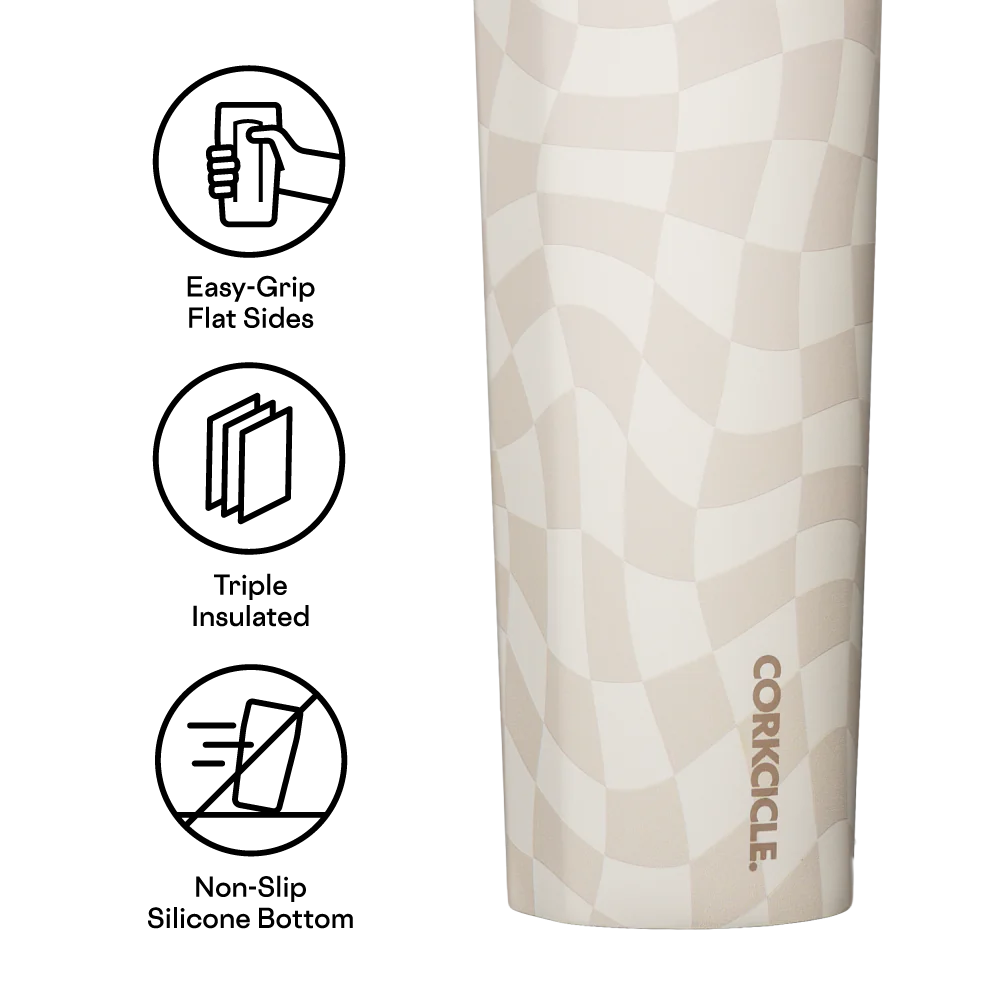 Botella Corkcicle Sport Canteen Wavy Checkerboard 2020PWCN