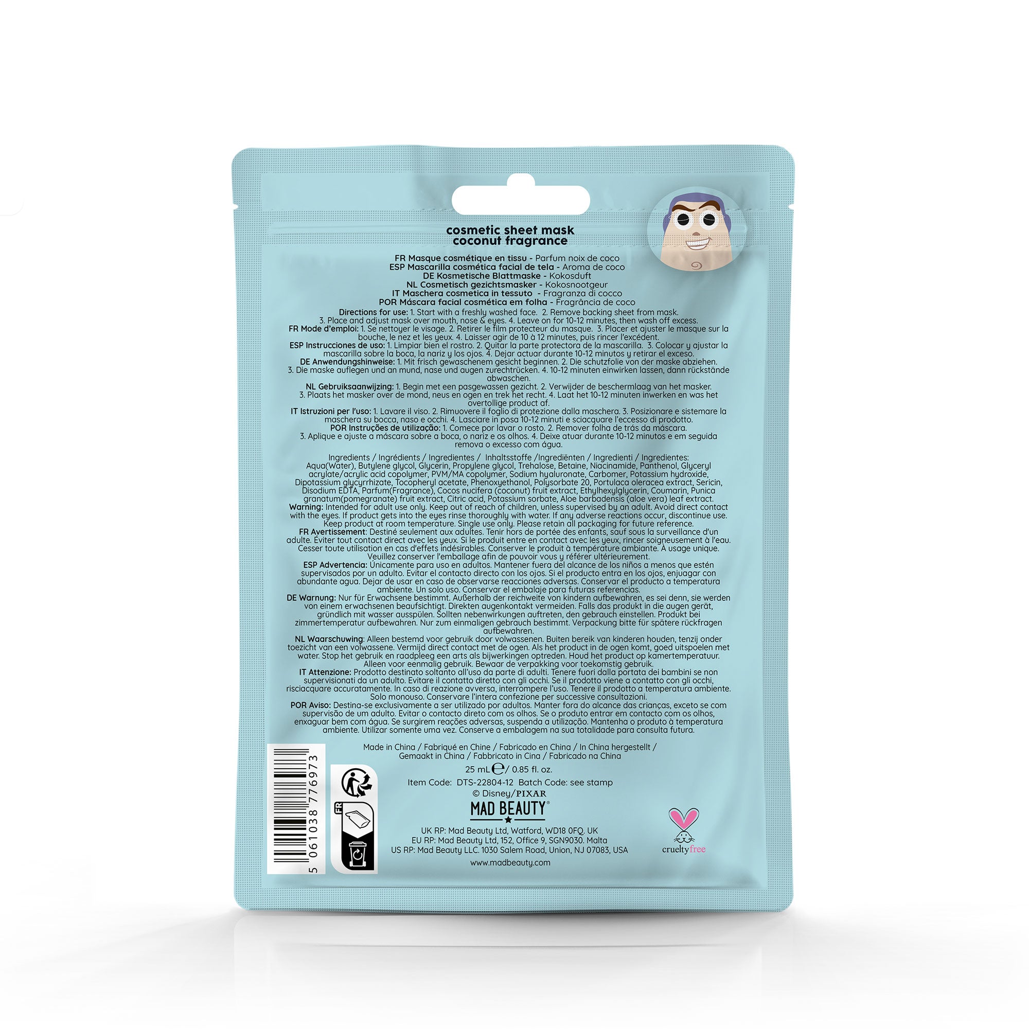 Mascarilla Toy Story Buzz DTS-22804-12