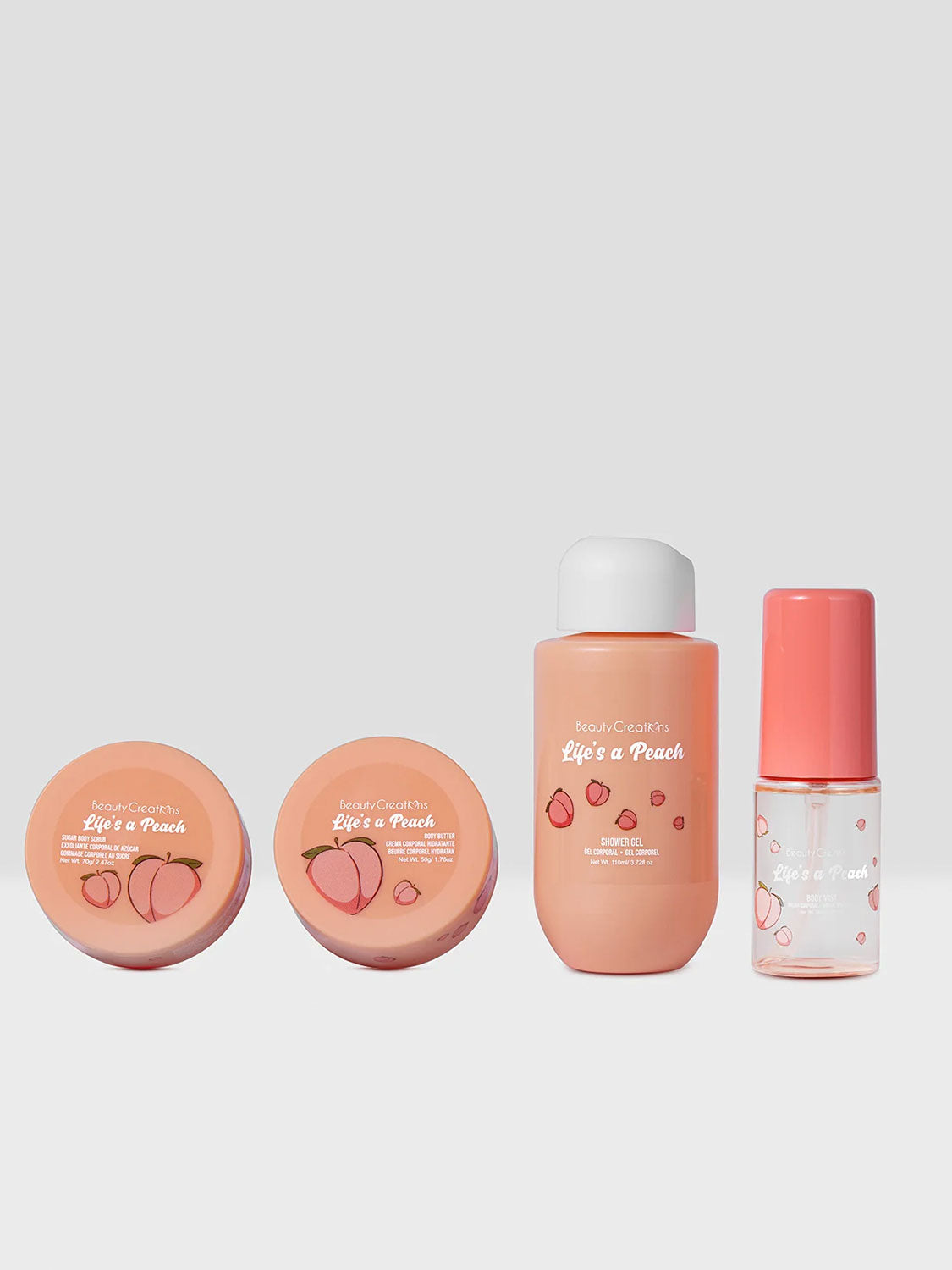 Set corporal Sweet Dose Fruity Travel Set Lifes a Peach SD-TB2