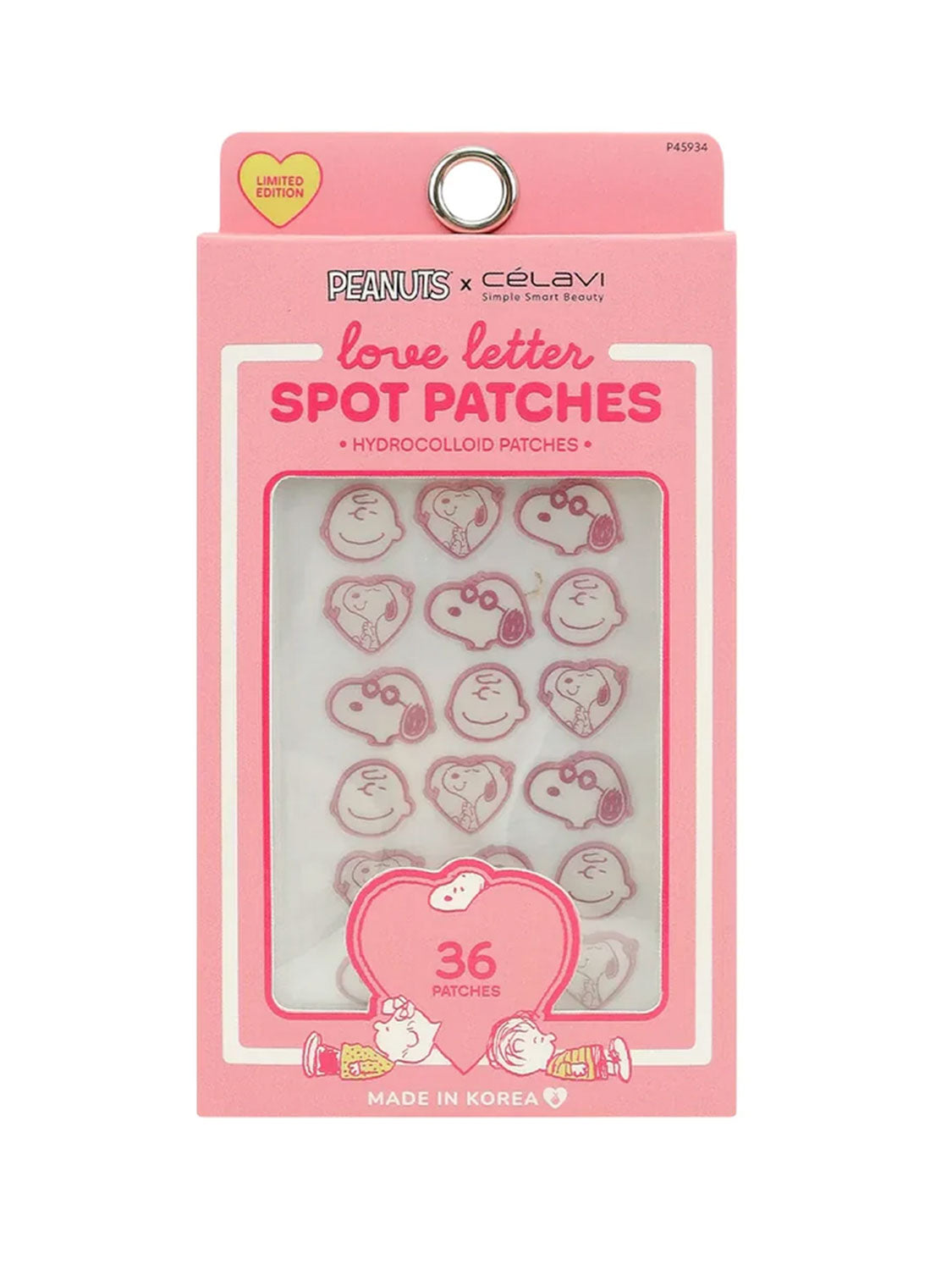 Parche facial Peanuts Snoopy Spot Celavi 36 patch P45934