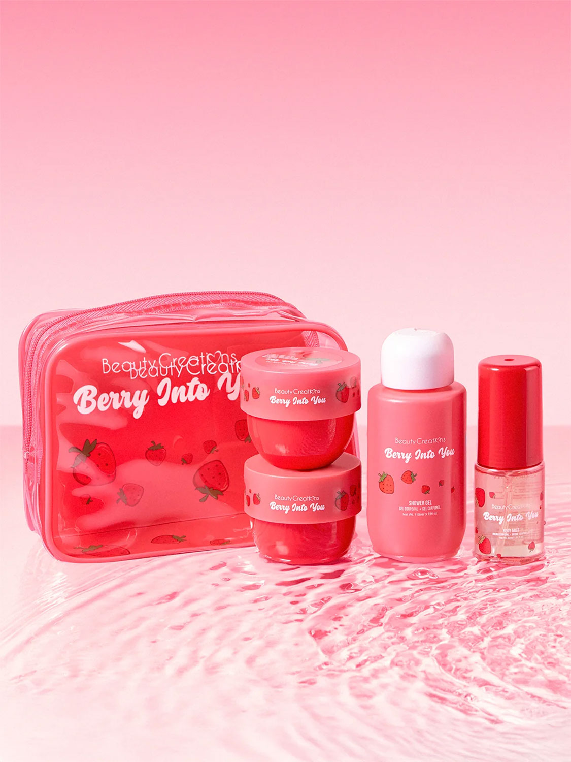 Set corporal Sweet Dose Fruity Travel Set Berry Into You SD-TB1