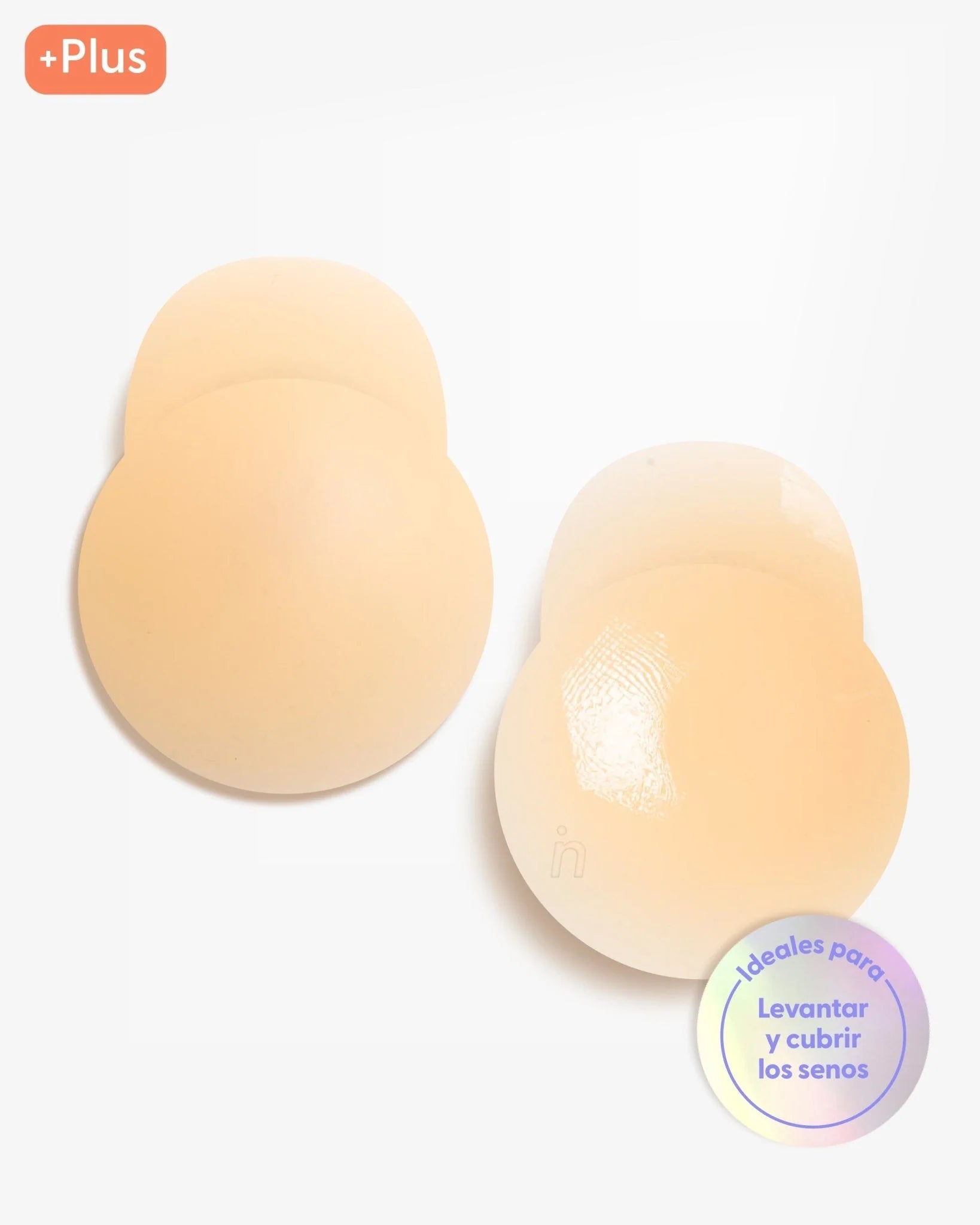 Cubre pezones de silicona c/realce Nipskin NP077