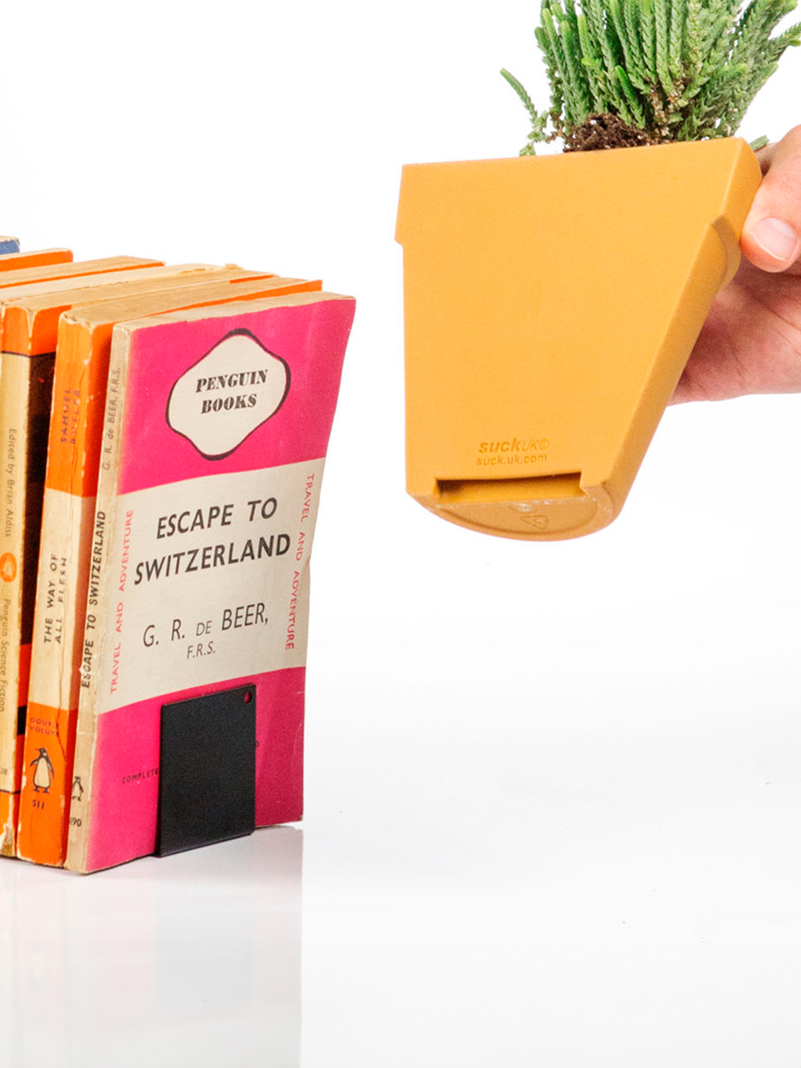 Sujetalibros maceta Suck uk SK BOOKPLANT2