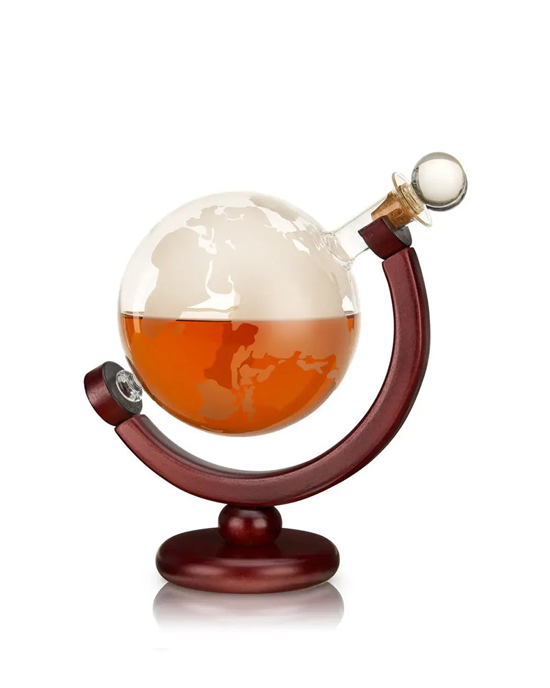 Decantador de licor diseño de globo terráqueo Viski 9038