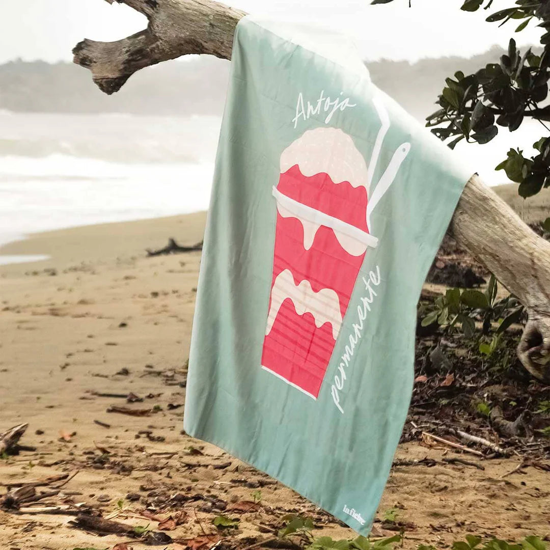 Paño de microfibra Playa La fiebre de viajar PMF.PLFV