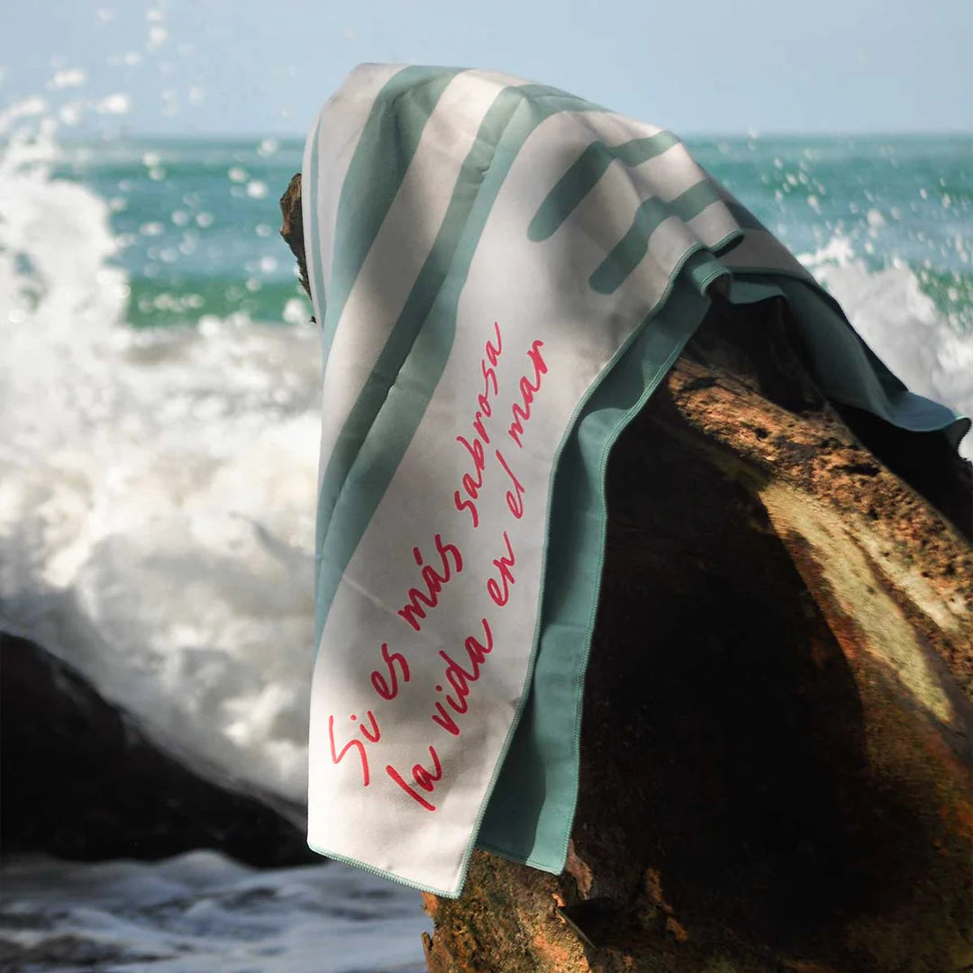 Paño de microfibra Playa La fiebre de viajar PMF.PLFV