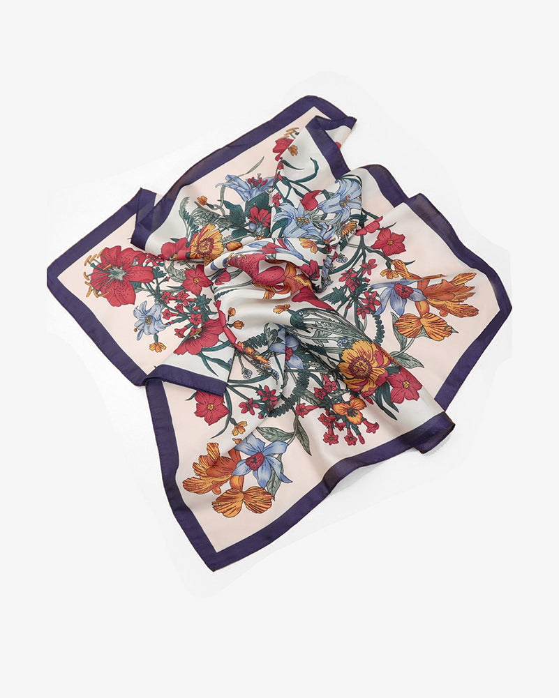 Pañuelo tipo bandana Iris azul 40SC651