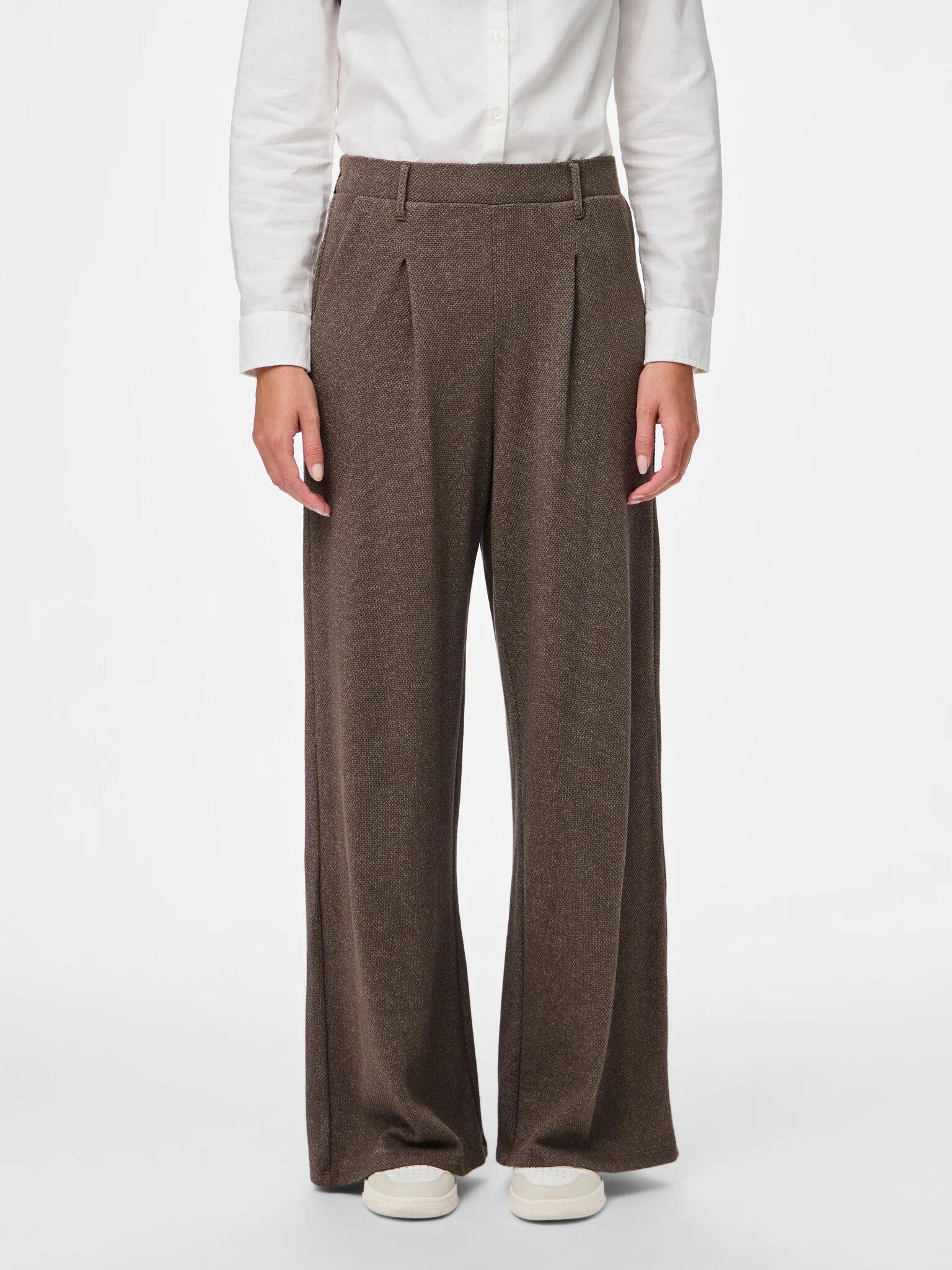 Pantalón Pieces Pepper Wide Cintura Alta 17160747