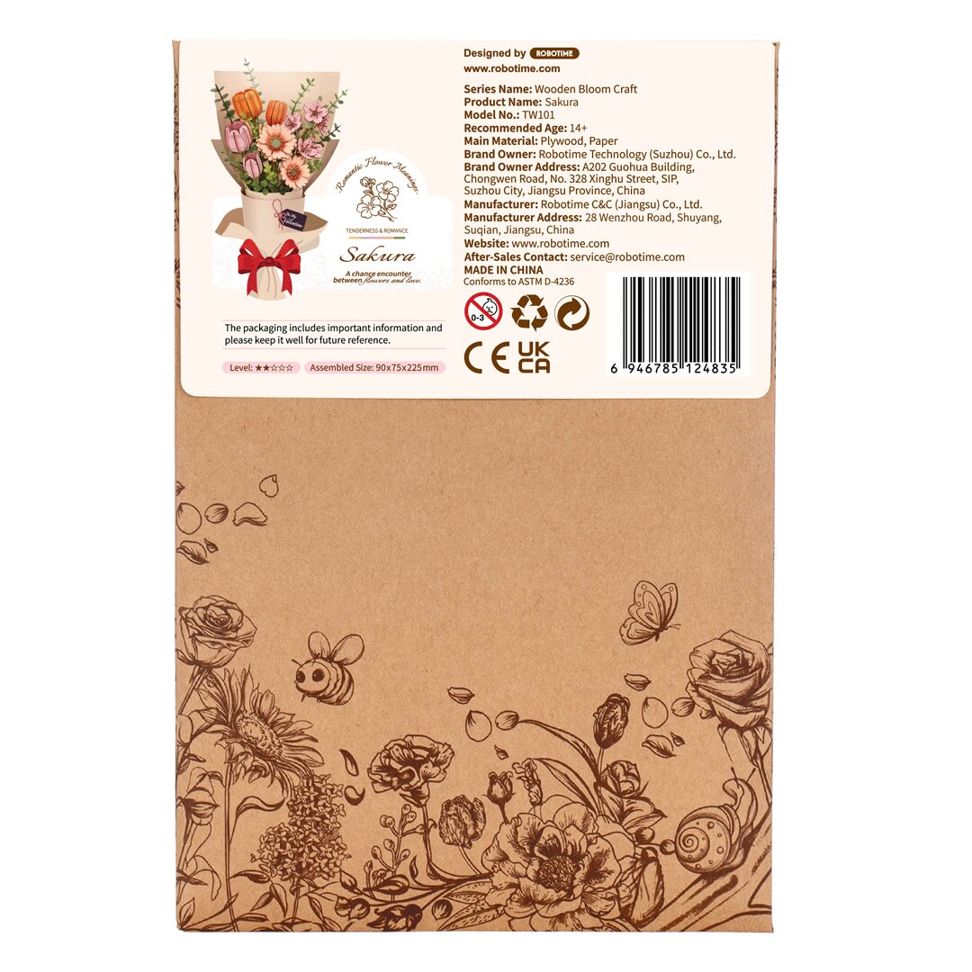 Puzzle Wonden Bloom Craft Sakura TW101