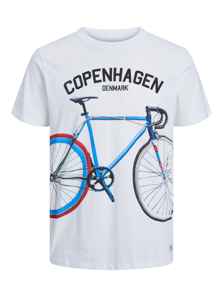 Tshirt Jack & Jones Blucycle Copenhagen 12228950