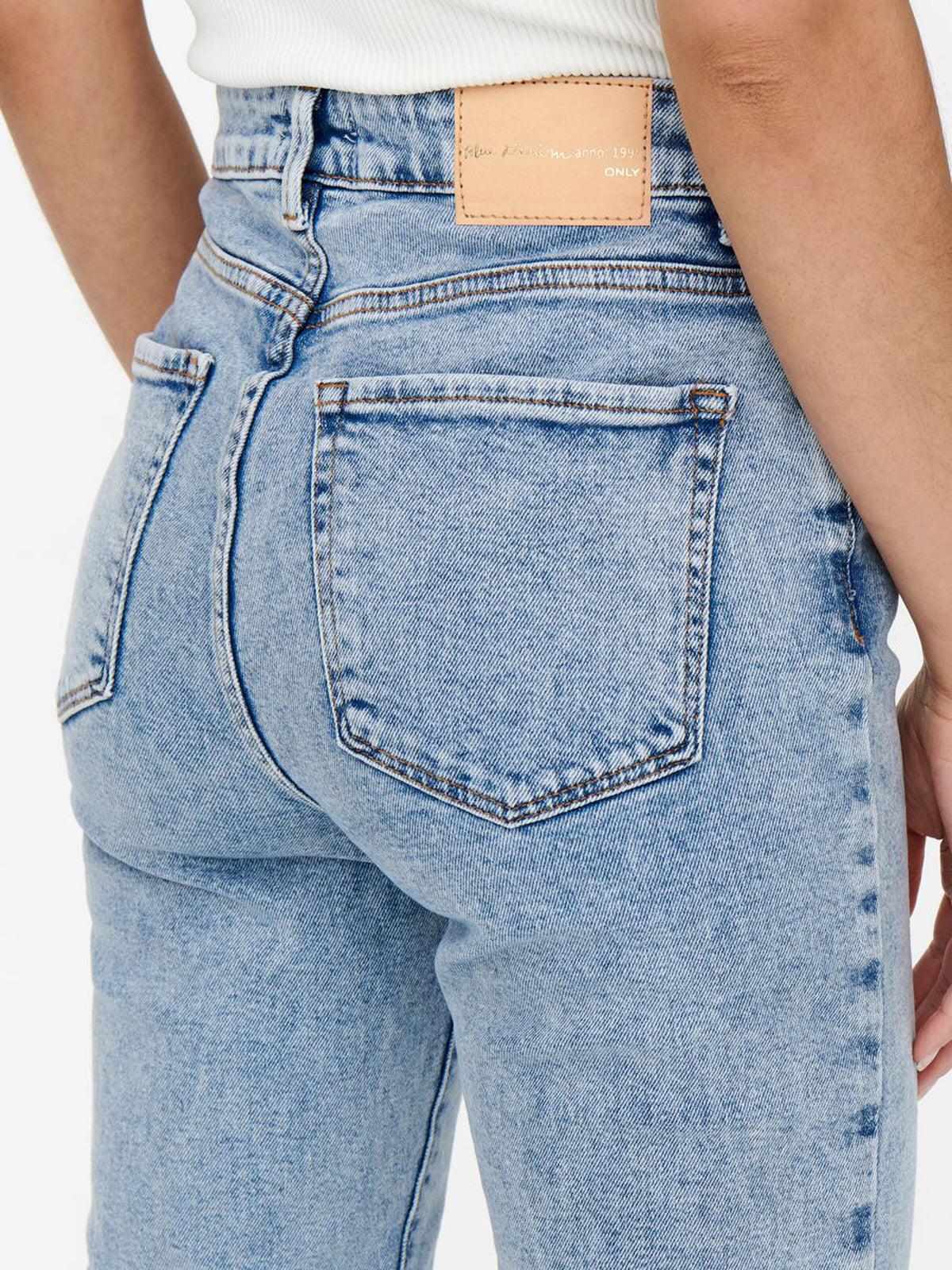 Jeans Only Emily Straight Cintura alta Largo 30 15248715