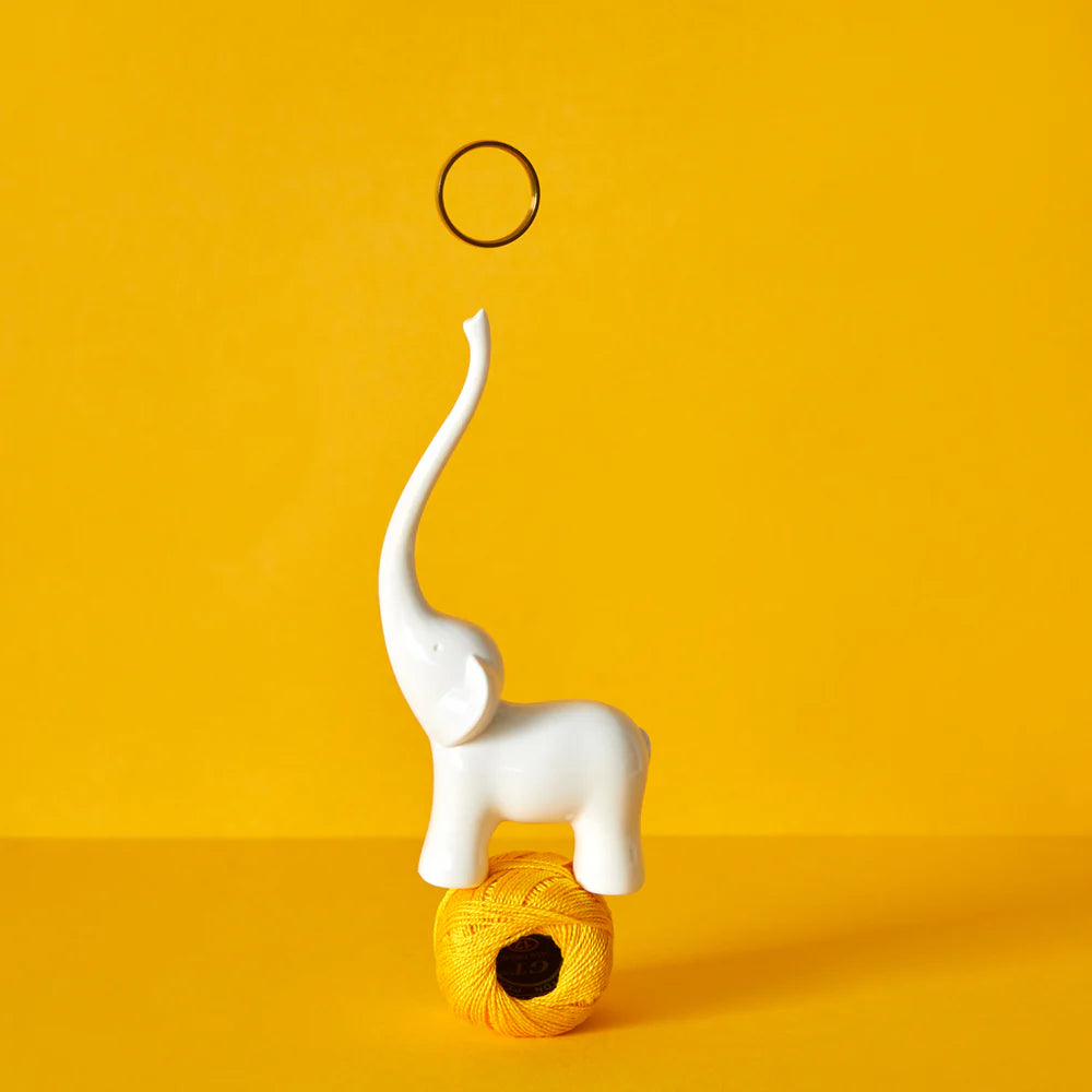 Porta anillos elefante 26680