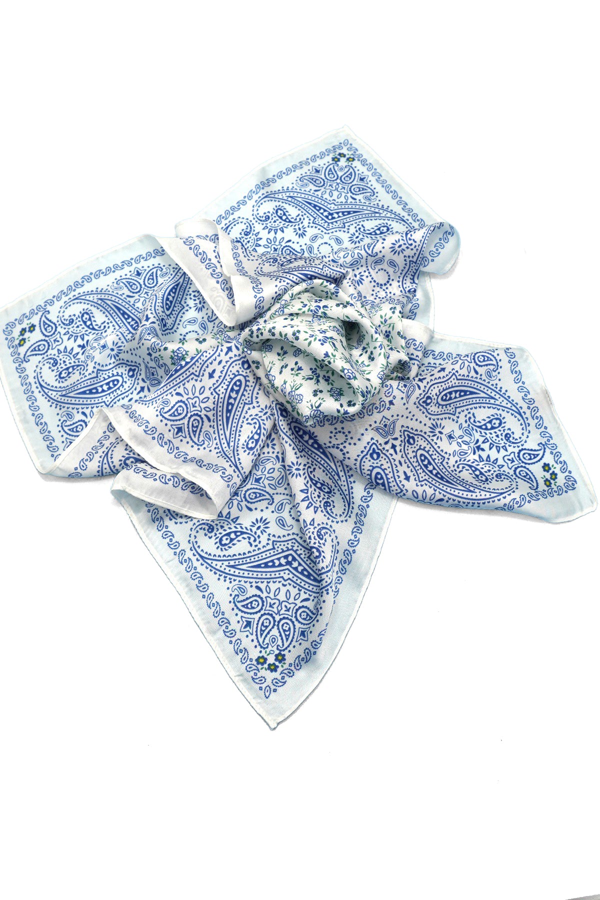 Pañuelo tipo bandana Rosa Azul 40SC676