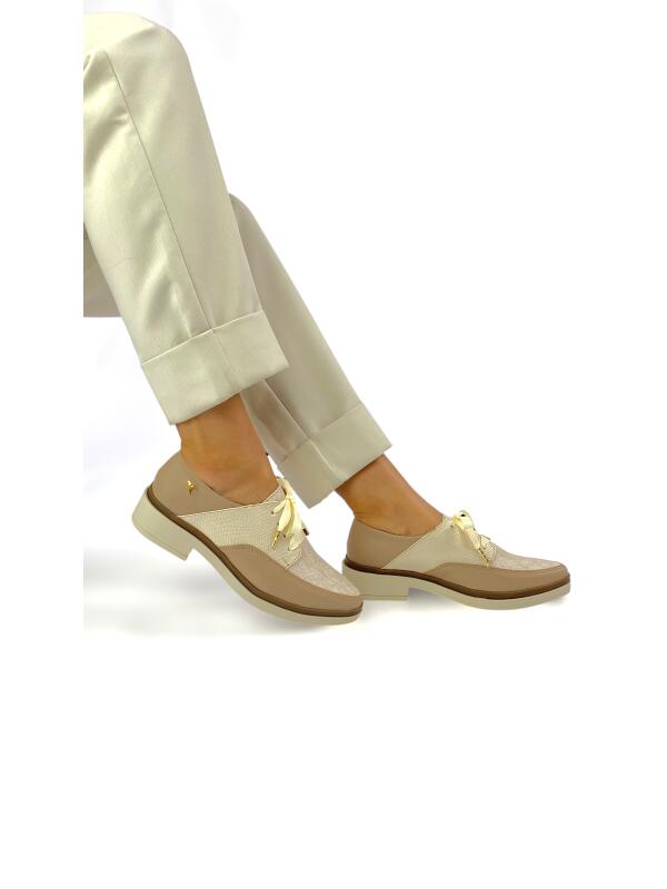 Zapato combinado cordón Yaho Indira 03611E254