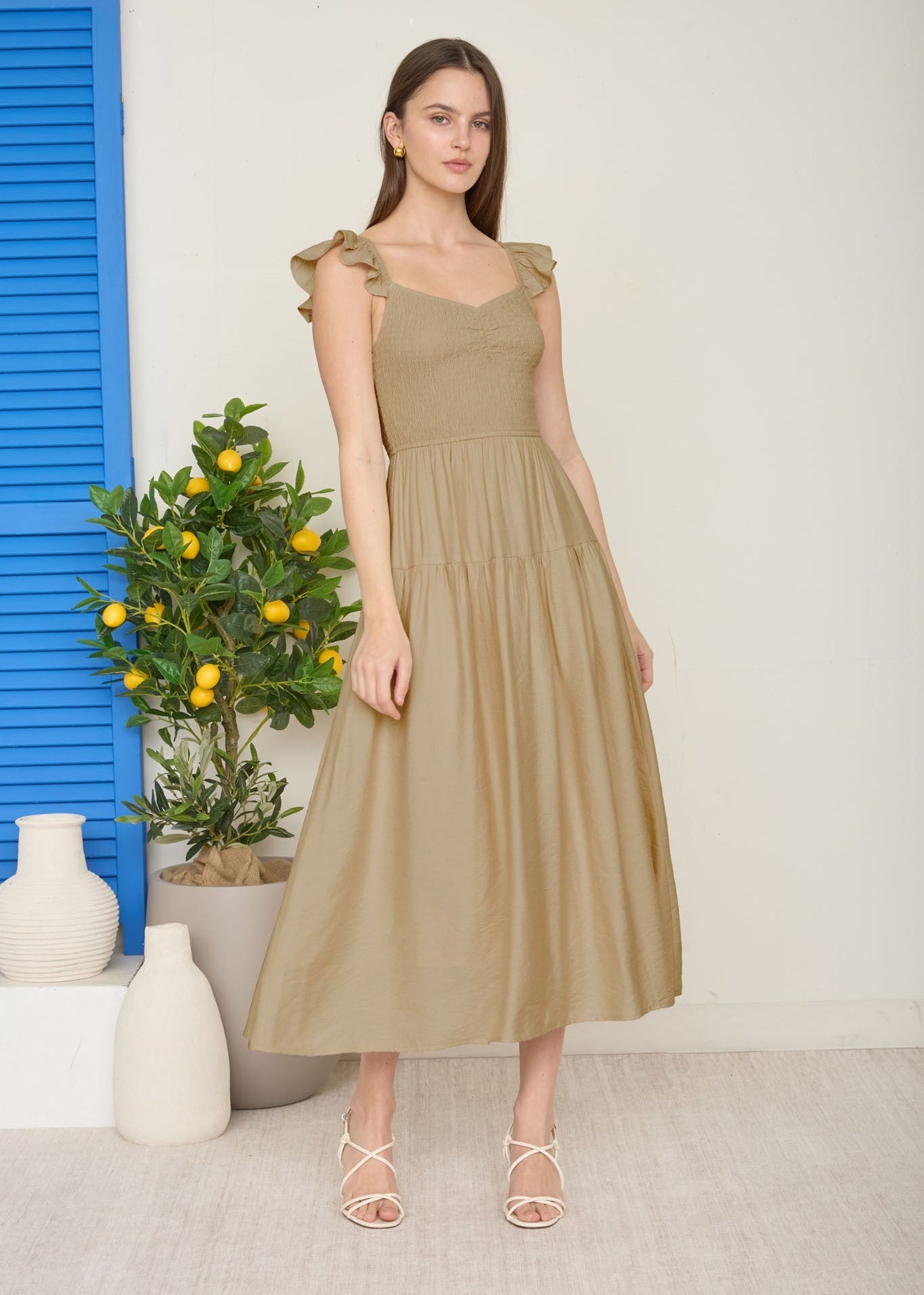 Vestido Ruffle CR2954