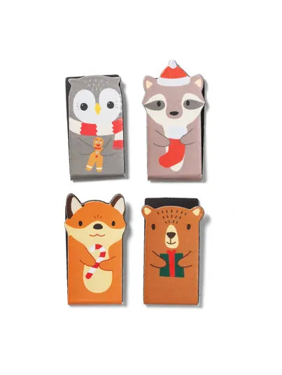 Separador De Libros Magnetic Christmas Woodland XS2522