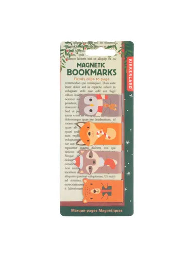 Separador De Libros Magnetic Christmas Woodland XS2522