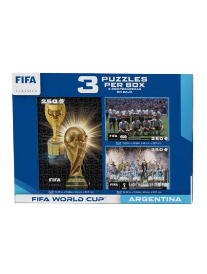 Rompecabezas FIFA Argentina y figura mascota FWC-0012-01
