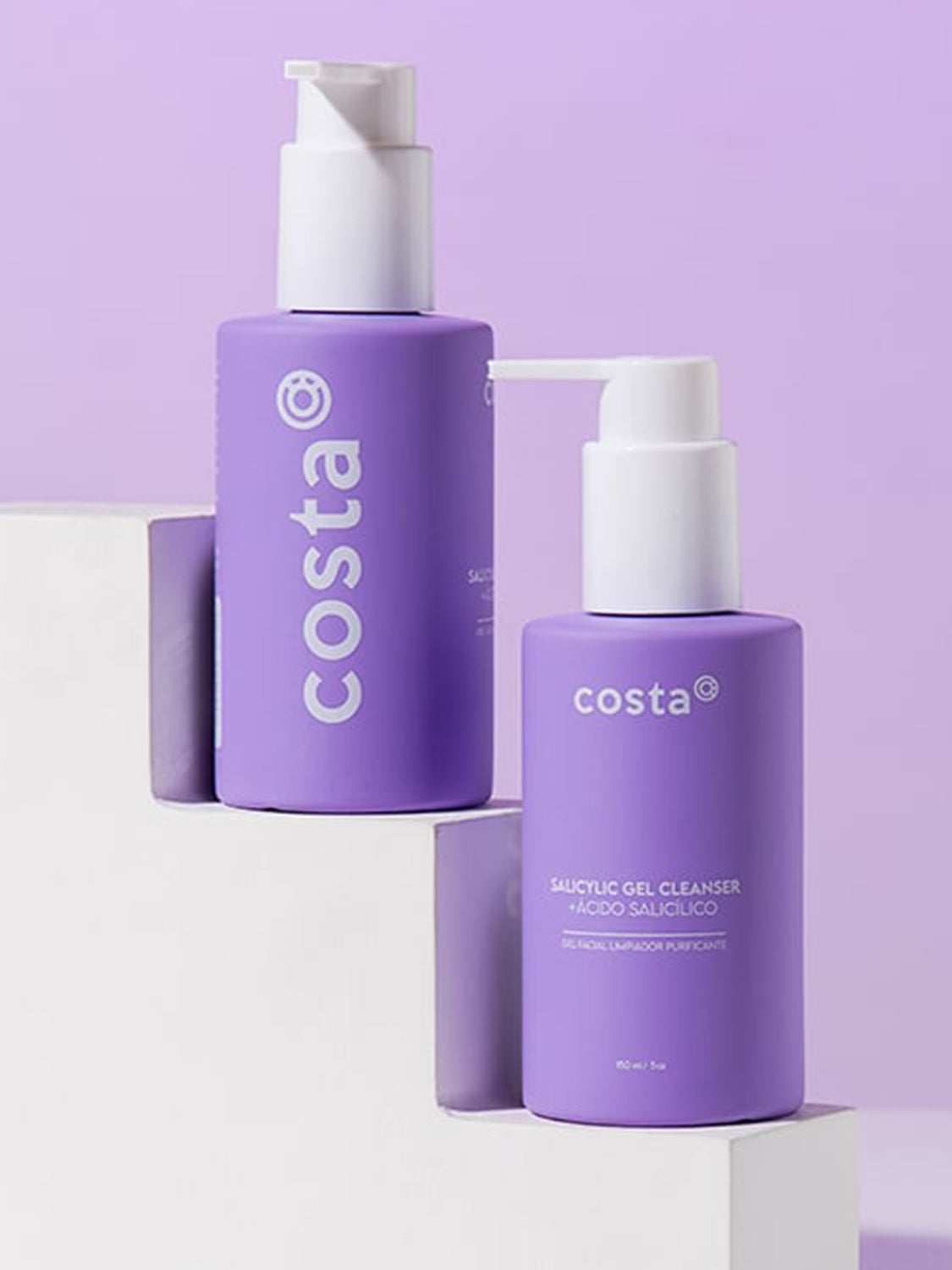 Gel facial limpiador purificante Costa 2448