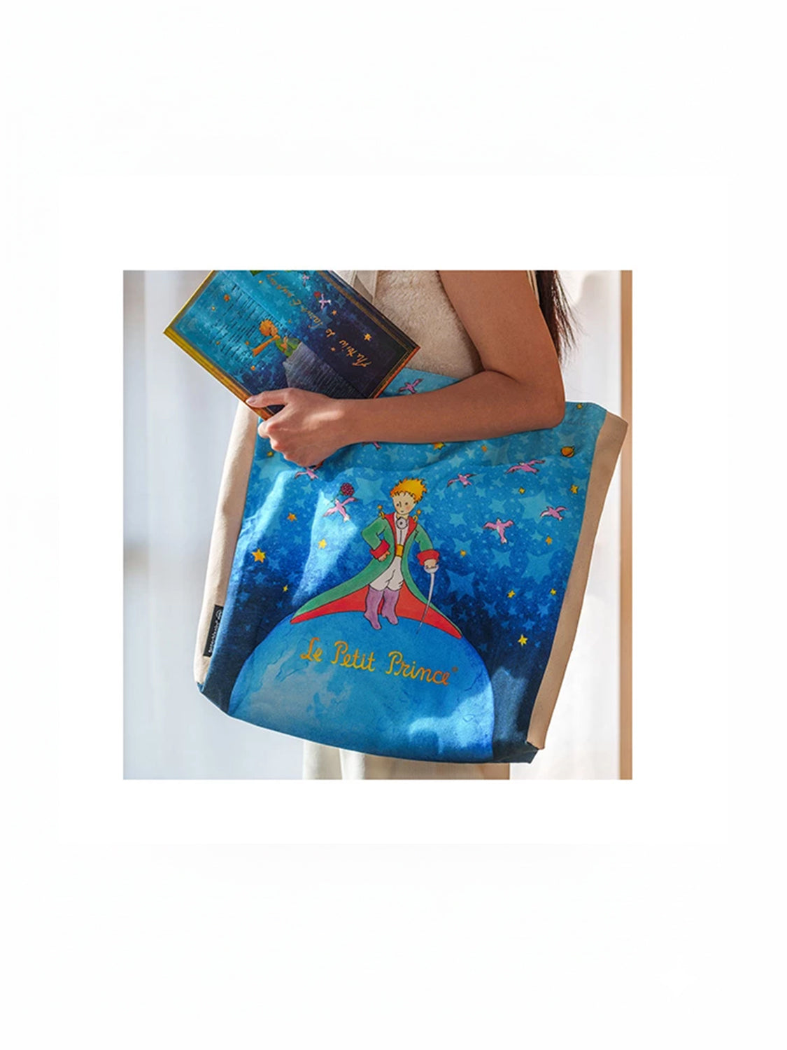 Bolsa de lona Saint Exupery el Princesito Paperblanks 9939-0