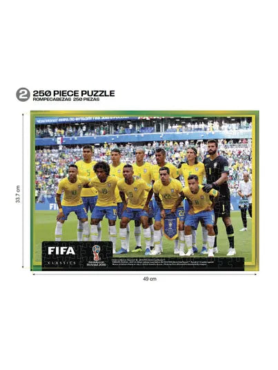 Rompecabezas FIFA Brasil y figura mascota FWC-0012-02