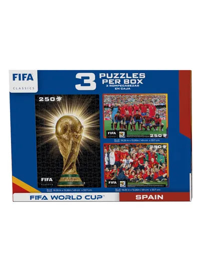 Rompecabezas FIFA España y figura mascota FWC-0012-08
