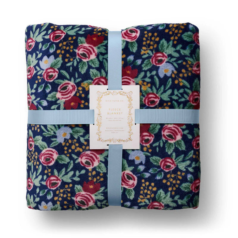 Cobija Rosa Fleece Rifle Paper FBM004
